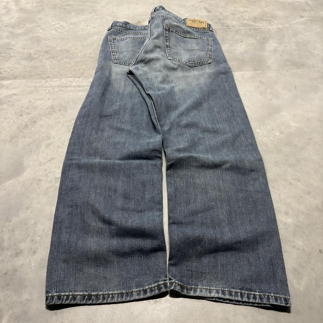 Levi's × Vintage Crazy Vintage Y2K/2000s Grunge Levi’s Dark Wash Denim Jeans! Size US 34 / EU 50 - 4 Thumbnail