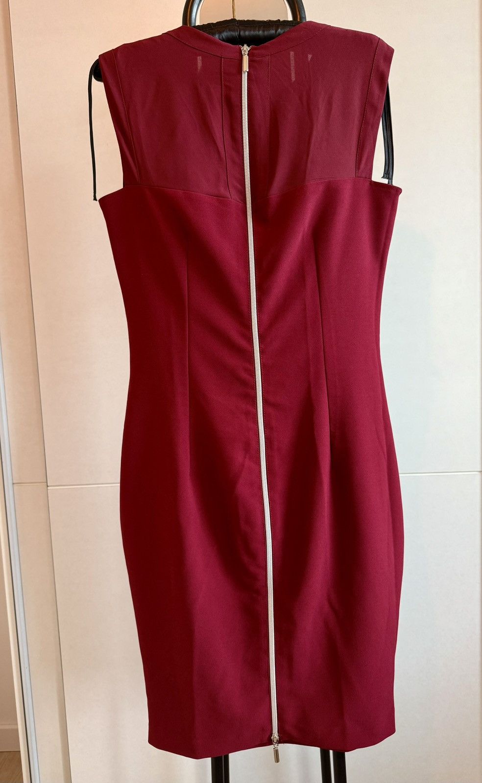 Other AGGI by Halewski Fitted Red Midi Dress with Full Back Zip –M Size M / US 6-8 / IT 42-44 - 3 Thumbnail