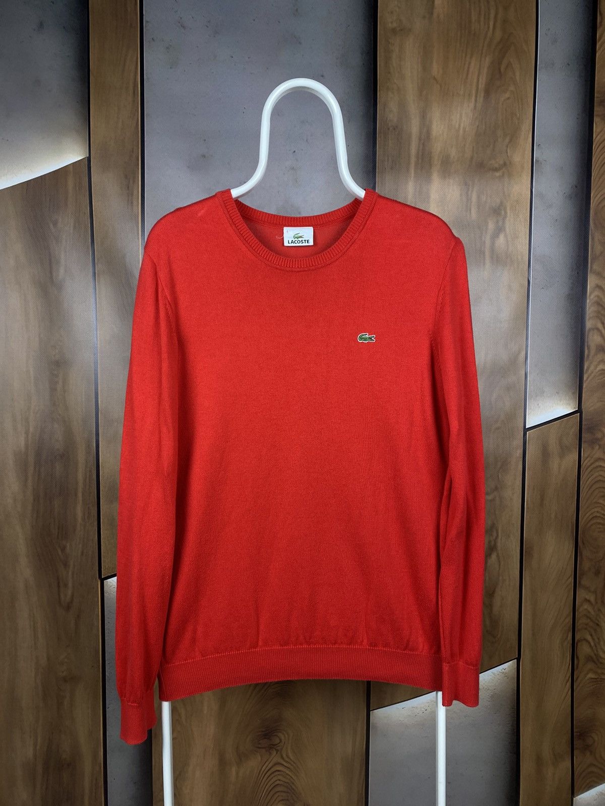 Lacoste 🐊Vintage 90s Sweatshirt Sweater Lacoste Luxury Knit🐊 Size US M / EU 48-50 / 2 - 1 Thumbnail