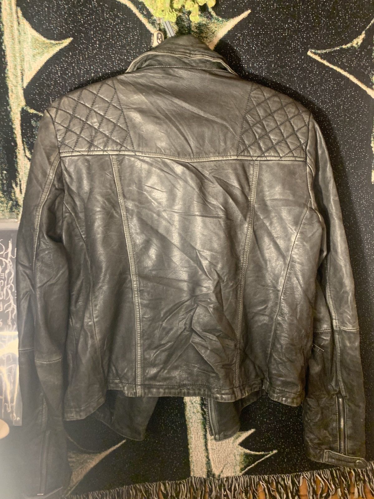 Allsaints Allsaints Leather Motorcycle Jacket Size US S / EU 44-46 / 1 - 3 Thumbnail