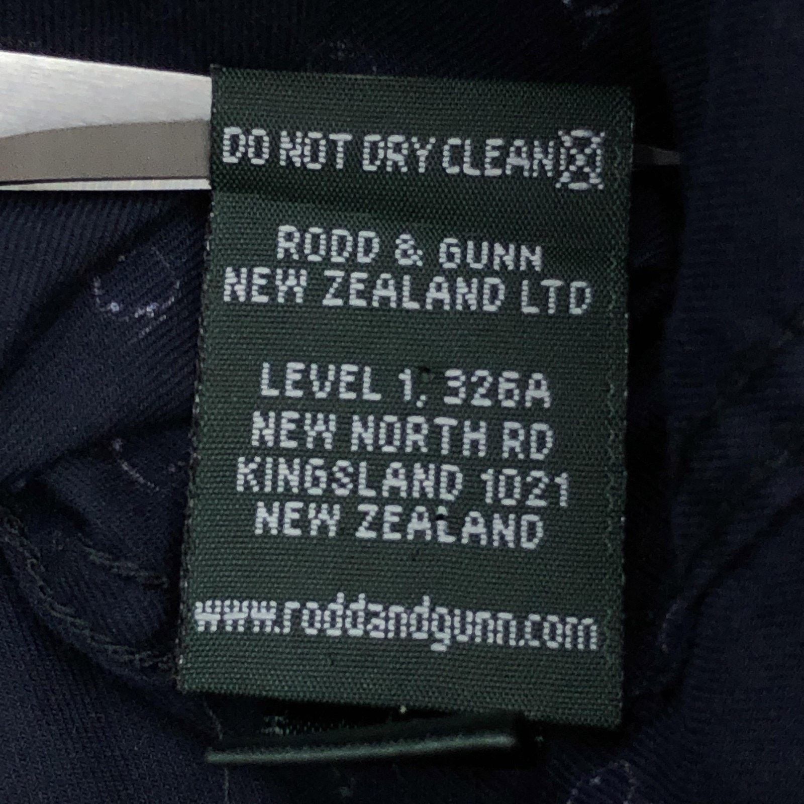 Rodd & Gunn Rodd & Gunn Shirt Navy Blue Original Fit Pattern Cotton Size US L / EU 52-54 / 3 - 17 Thumbnail