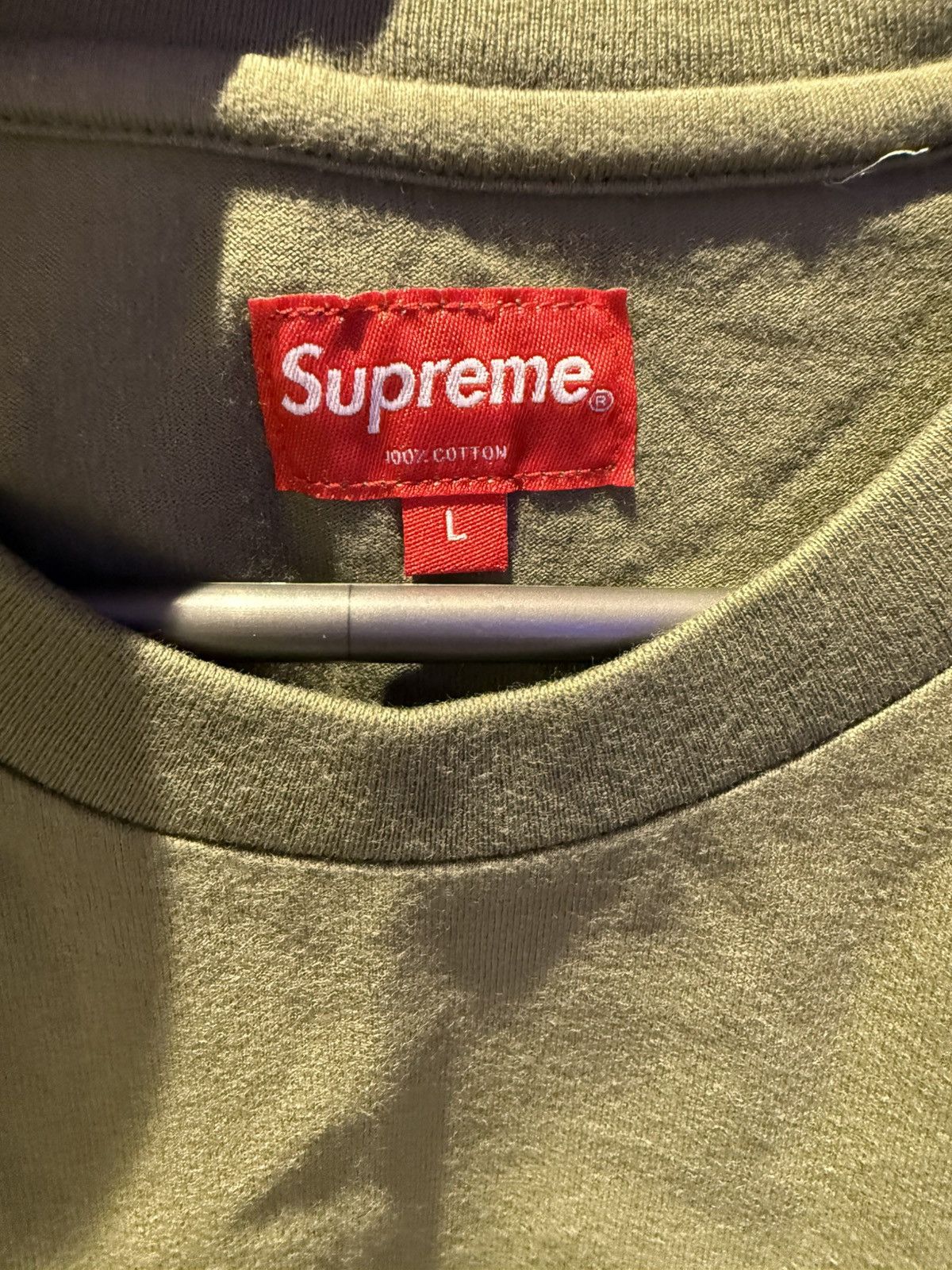 Supreme Supreme Qualite tee Size US L / EU 52-54 / 3 - 4 Thumbnail