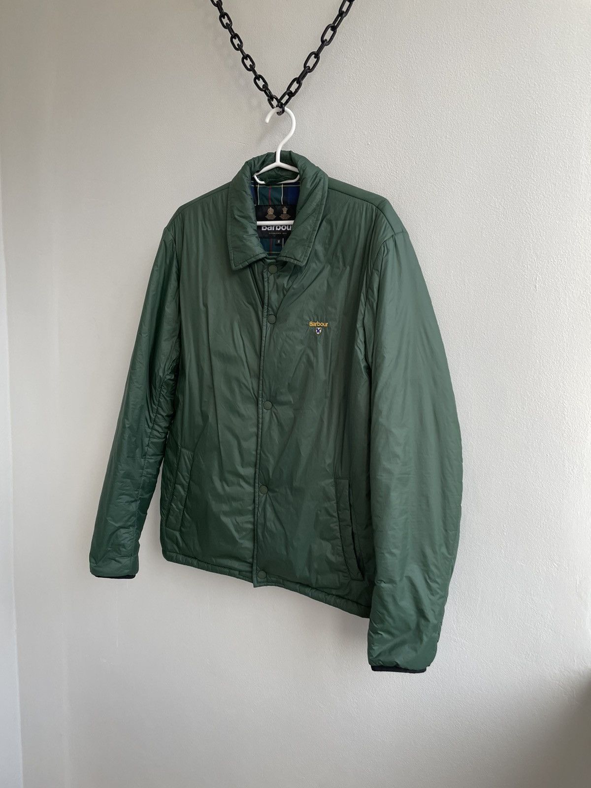 Barbour Barbour Quilted jacket Batbour Fenchurch Quilt Green Mens Size US M / EU 48-50 / 2 - 2 Thumbnail