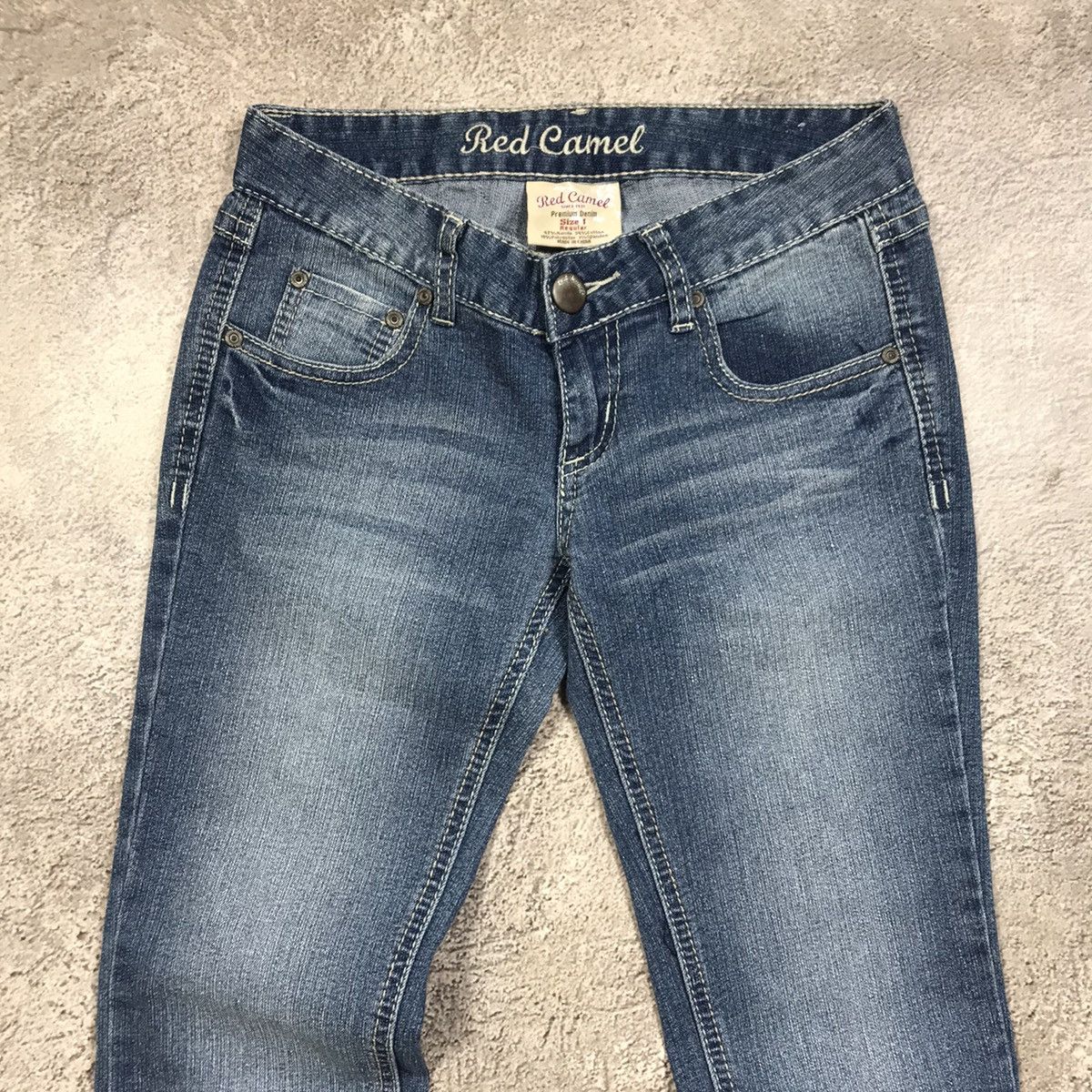 Vintage Vintage Y2K Flared Distressed Grunge Jeans Japan Cropped 25 Size 25" / US 0 / IT 36 - 2 Thumbnail