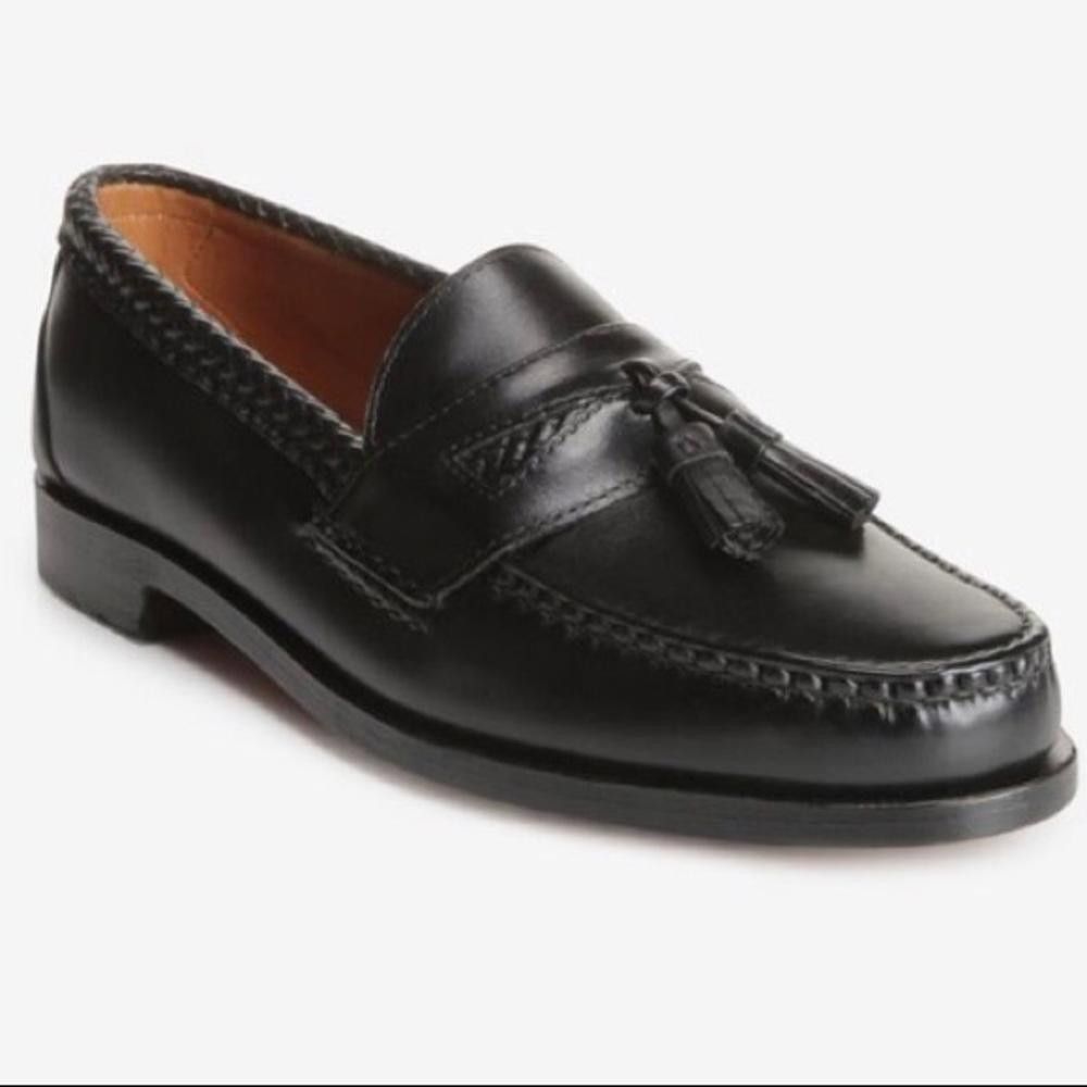 Allen Edmonds black Maxfield Tassel Loafer