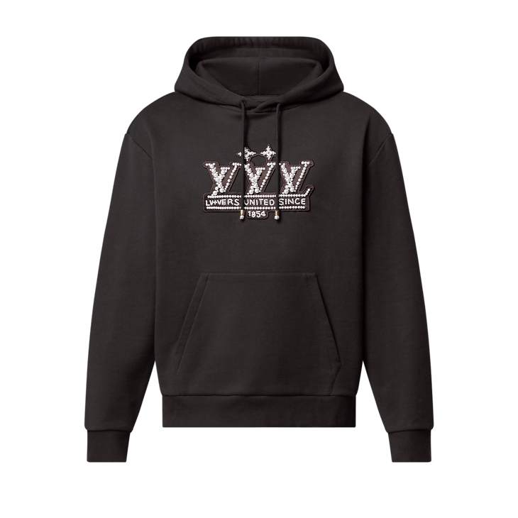 Louis Vuitton Pearl-Embellished Hoodie Size US XXL / EU 58 / 5 - 5 Thumbnail