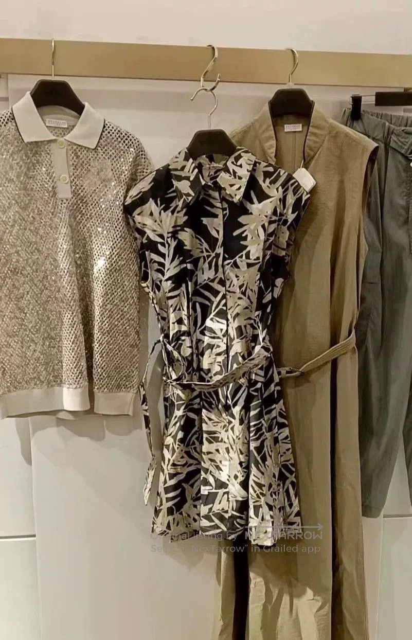 Brunello Cucinelli Brunello Cucinelli 2025 New Dress. Size US M / EU 48-50 / 2 - 6 Thumbnail