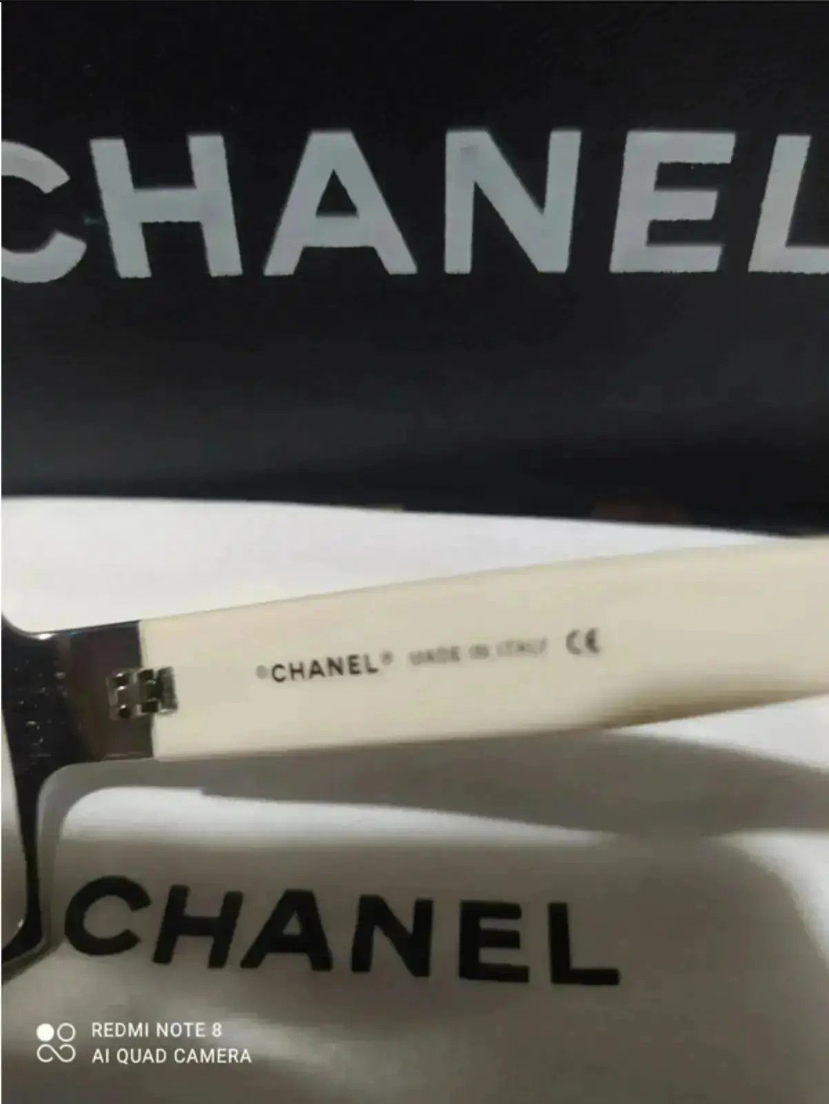 Chanel × Vintage CHANEL Sunglasses Rimless Rhinestone Rectangle Y2K Vintage Size ONE SIZE - 4 Thumbnail