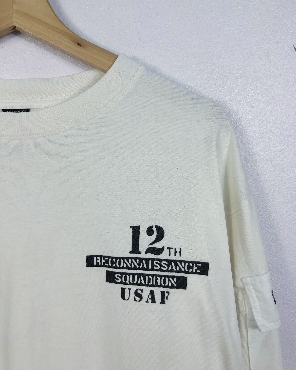 Avirex Rare Avirex 12th Reconnaissance Squadron USAF LS Tee Size US M / EU 48-50 / 2 - 3 Thumbnail