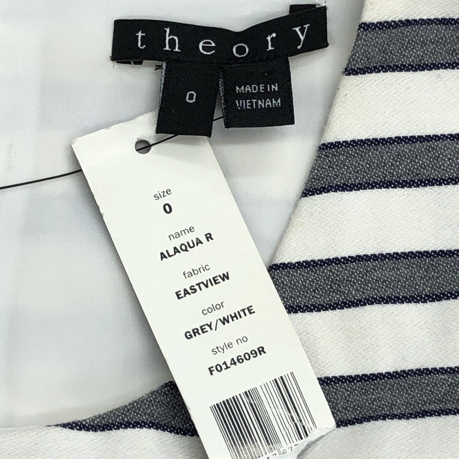 Theory Theory Dress 0 Stripe Sleeveless Alaqua Eastview Skater NEW Size XS / US 0-2 / IT 36-38 - 12 Thumbnail