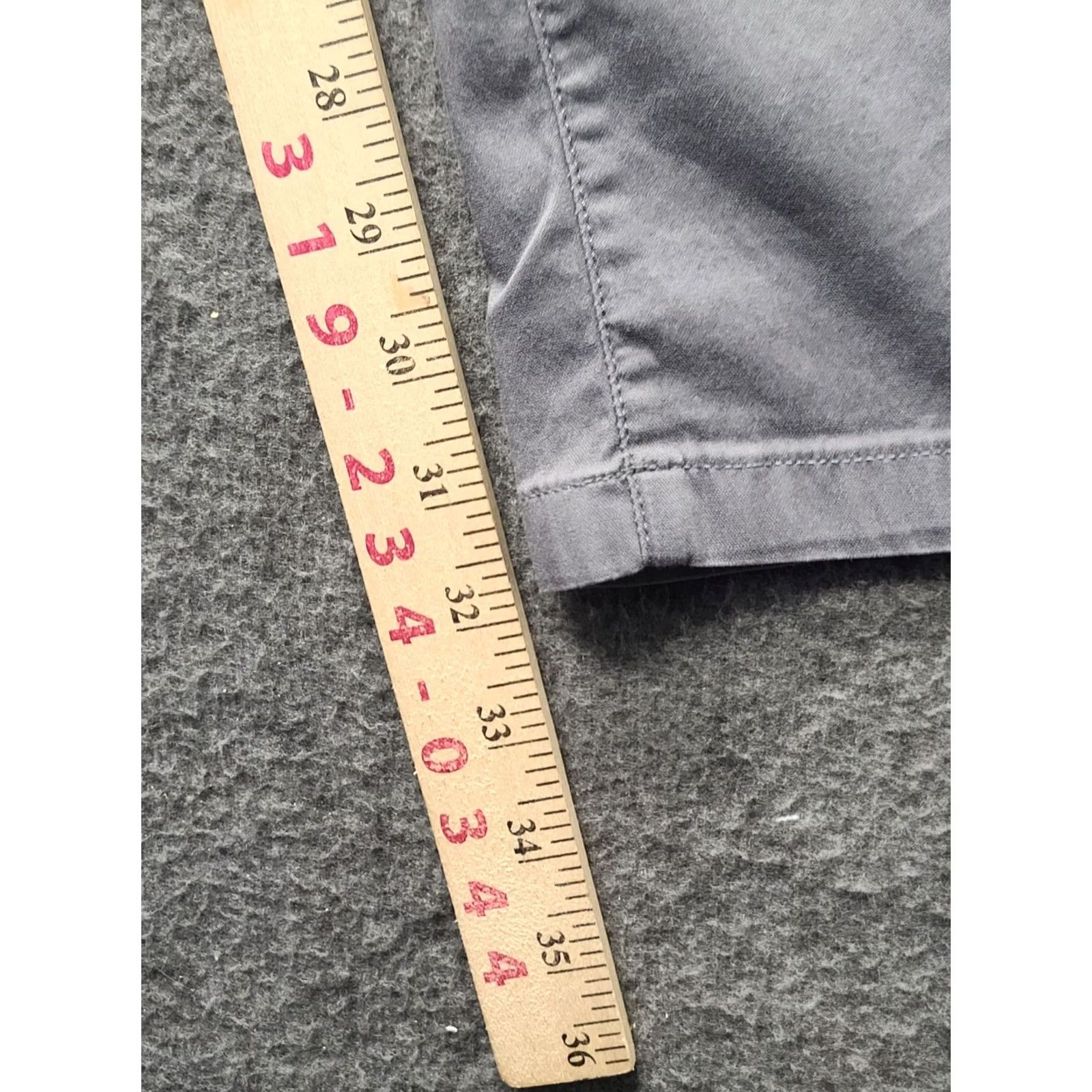 Vintage Birddogs Pants Mens 32x32 Regular Fit Performance Stretch Knit Flat Front Khakis Gray Size US 32 / EU 48 - 5 Thumbnail