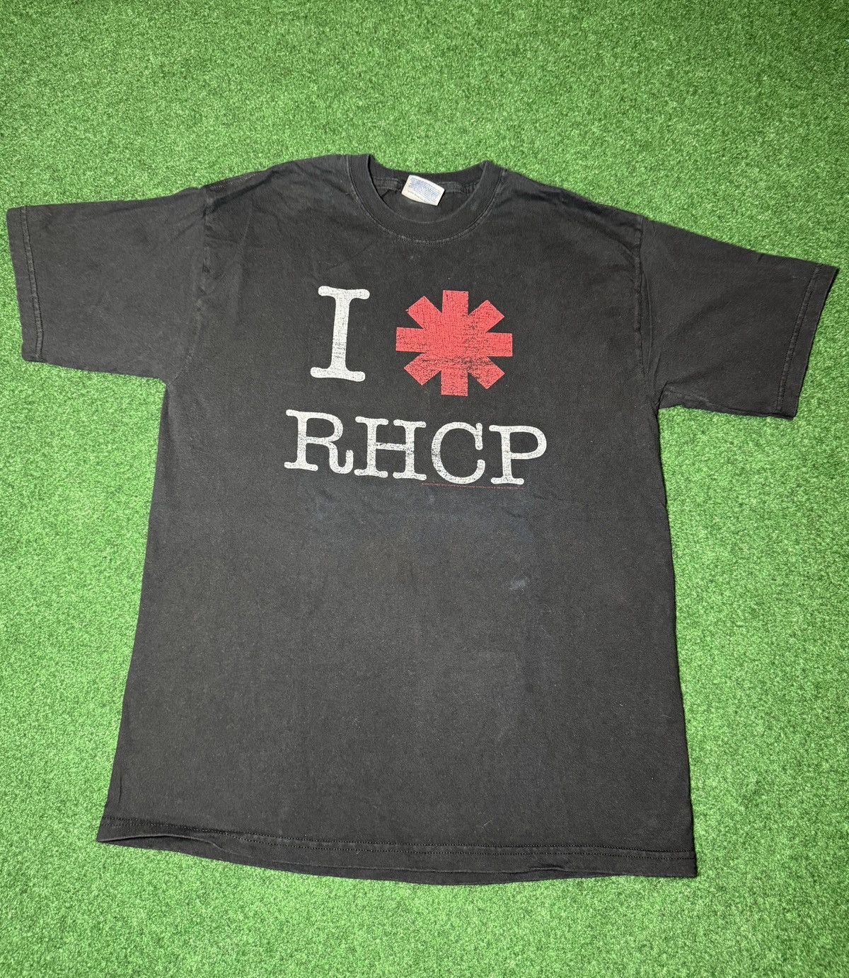 Band Tees × Vintage Vintage 90s Y2K Red Hot Chili Peppers Medium Band T Shirt Size US M / EU 48-50 / 2 - 1 Thumbnail