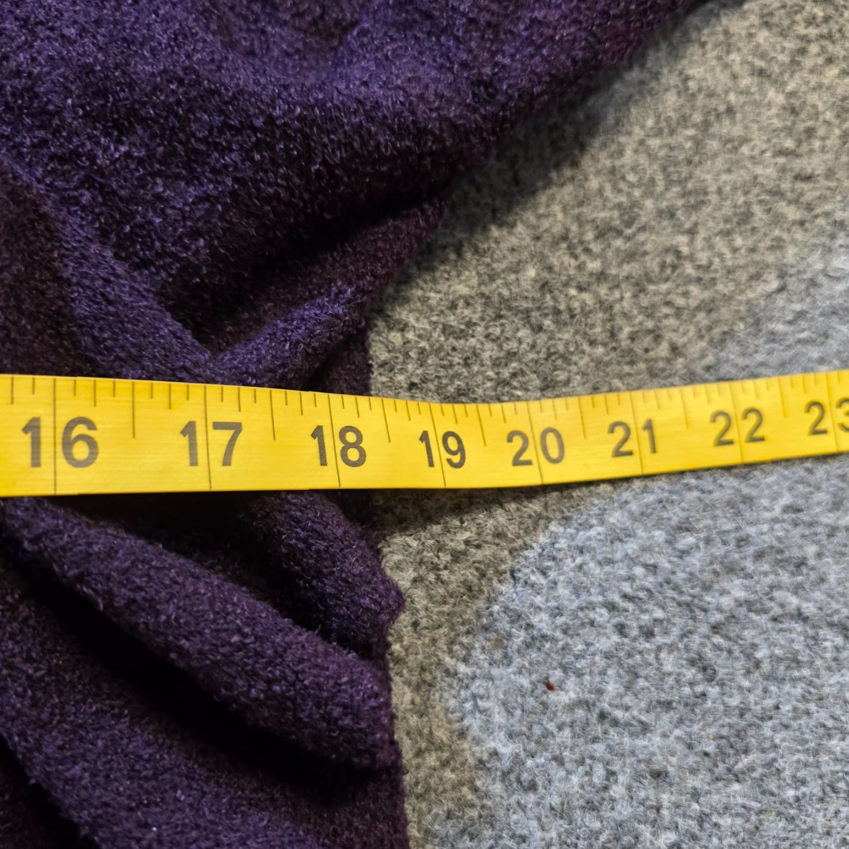 Vintage Barefoot Dreams Sweater Cardigan Womens Size M Purple Open Pockets Casual Lite Knit Winter Fall Spring Regular Size M / US 6-8 / IT 42-44 - 5 Thumbnail