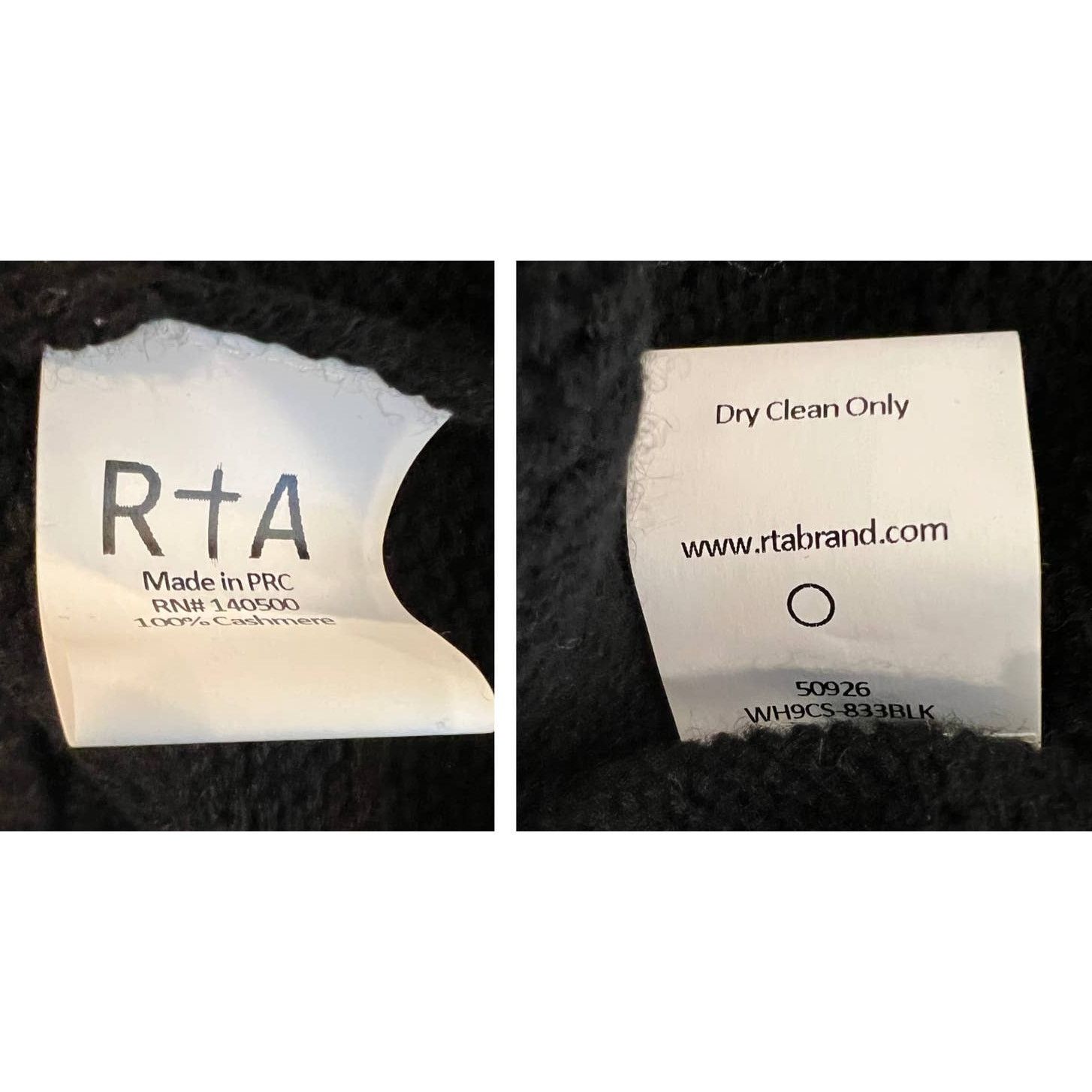 Rta NWT RTA Emma Distressed Cashmere Pullover Sweater Size XS Size XS / US 0-2 / IT 36-38 - 8 Thumbnail