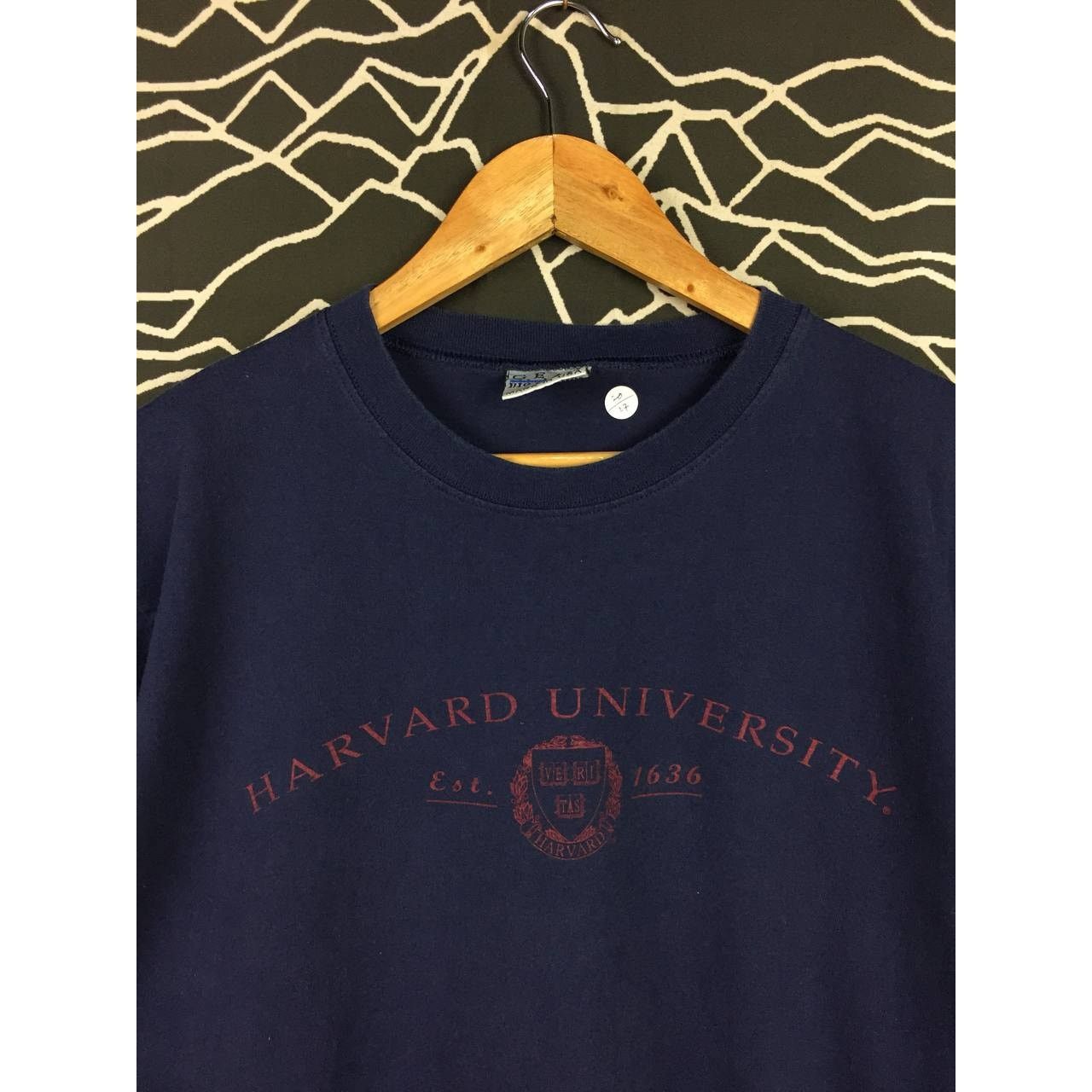 Gear for Sports × Vintage Vtg Harvard University Made In Usa Collegiate Tee Size US M / EU 48-50 / 2 - 3 Thumbnail