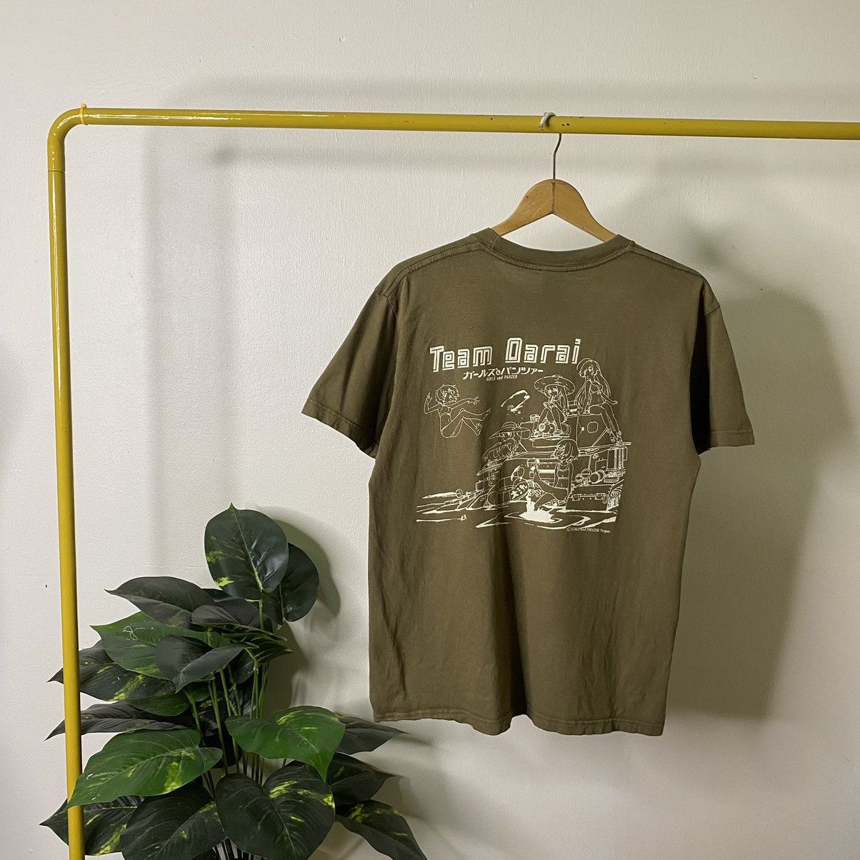 Anime × Vintage Vintage Y2K Girls Und Panzer Team Darai Anime Tee Size US M / EU 48-50 / 2 - 1 Thumbnail