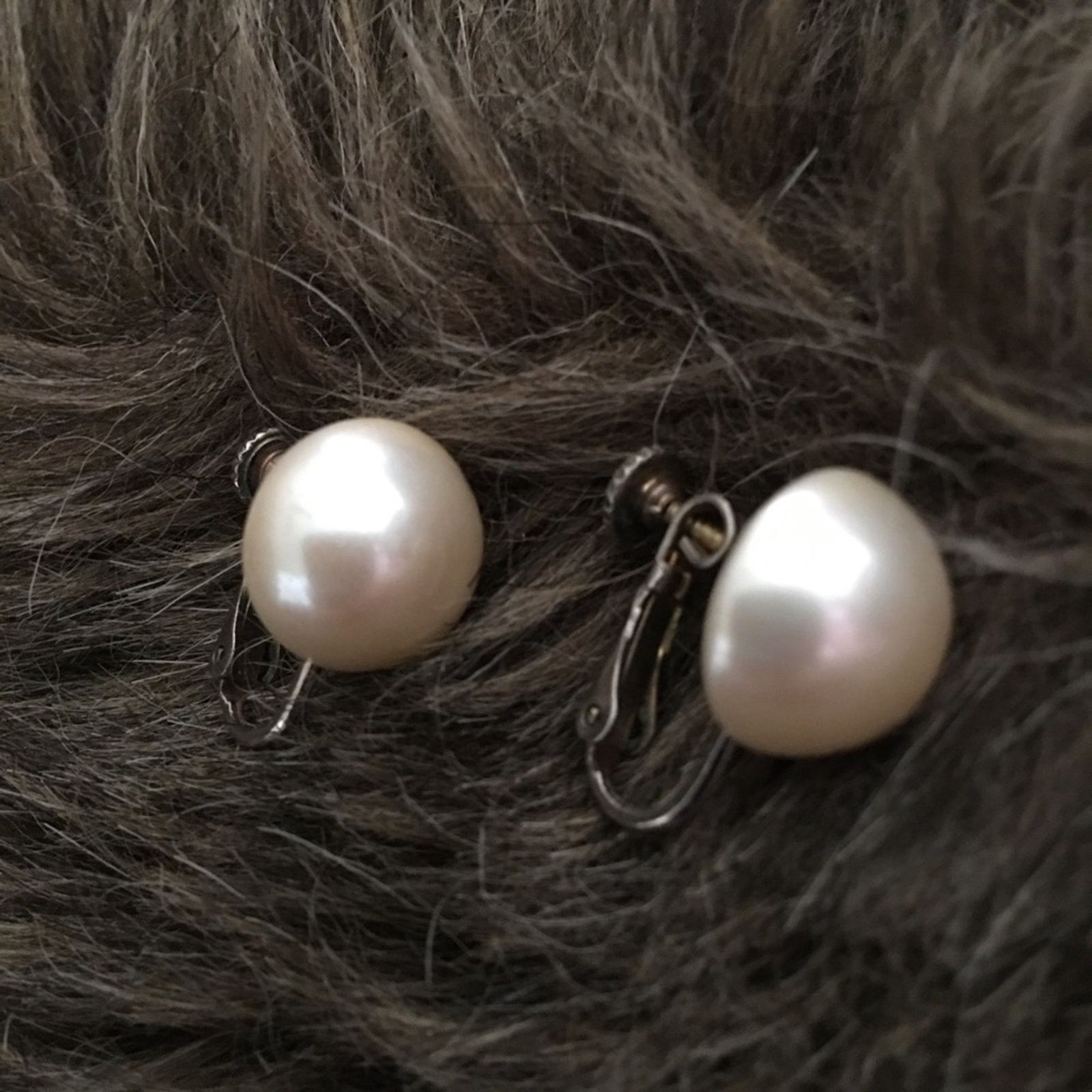 Vintage Vintage 60s Marvella faux pearl screw back clips Size ONE SIZE - 5 Thumbnail