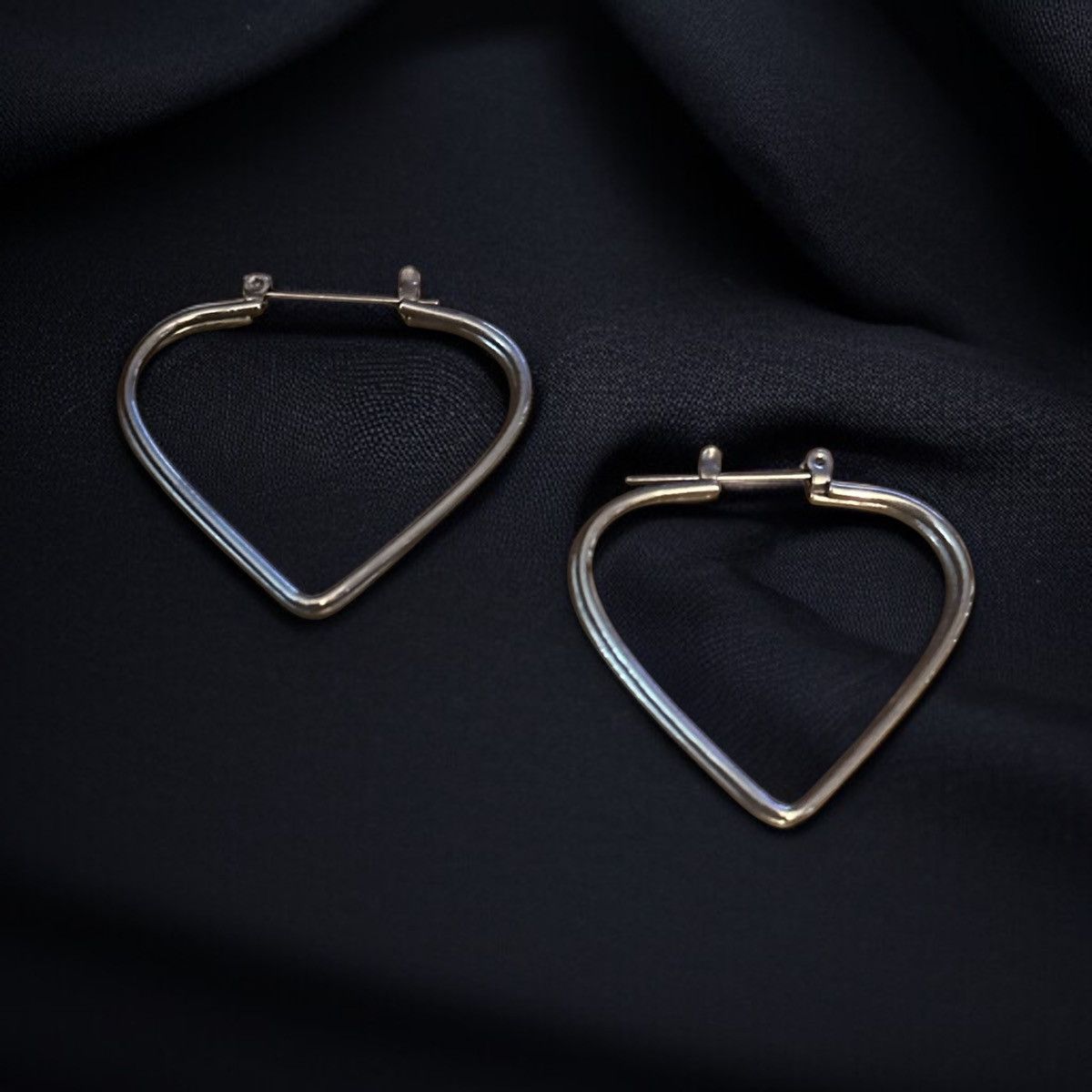 Other Sterling silver triangle hoop earrings Size ONE SIZE - 1 Thumbnail