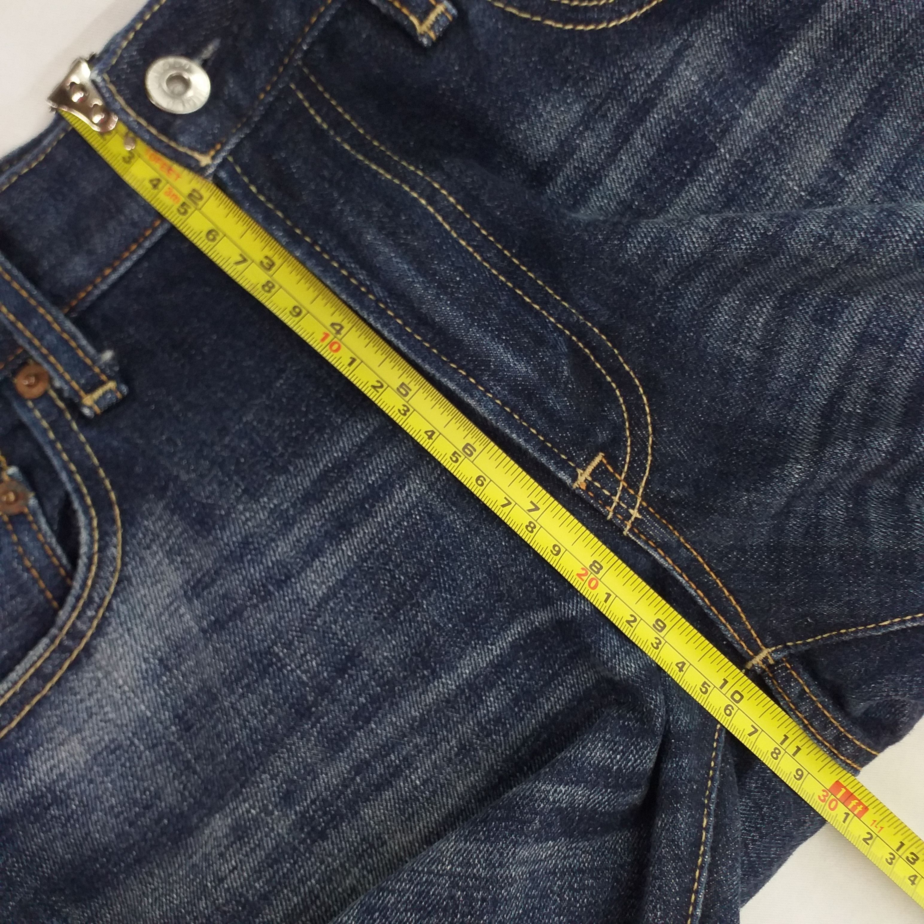 Japanese Brand Uniqlo Japanese Brand Distressed Denim 29x34 -JN025 Size US 29 - 17 Thumbnail