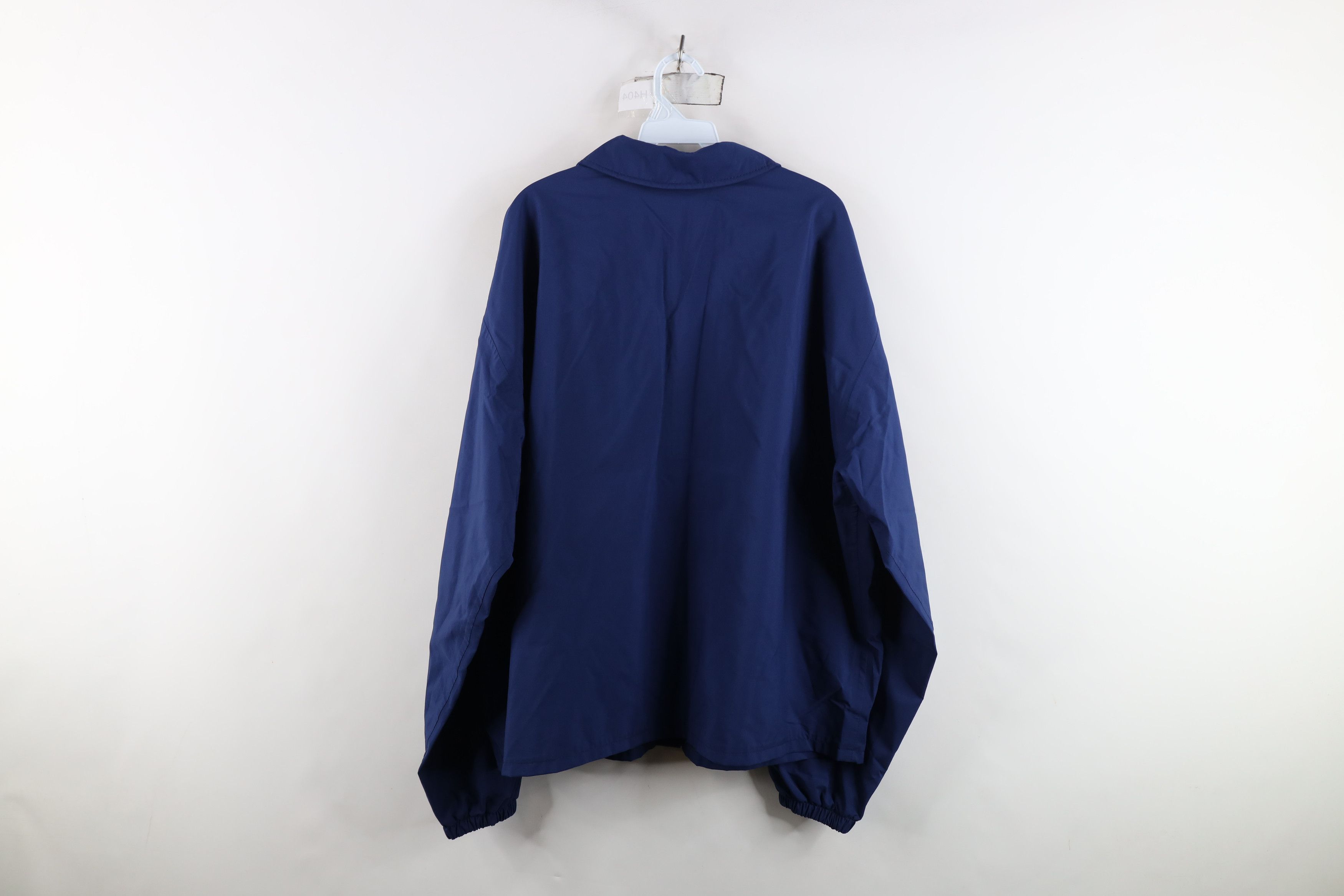 Vintage Vintage 90s Streetwear Goretex Rain Bomber Jacket Blue USA Size US XXL / EU 58 / 5 - 13 Thumbnail