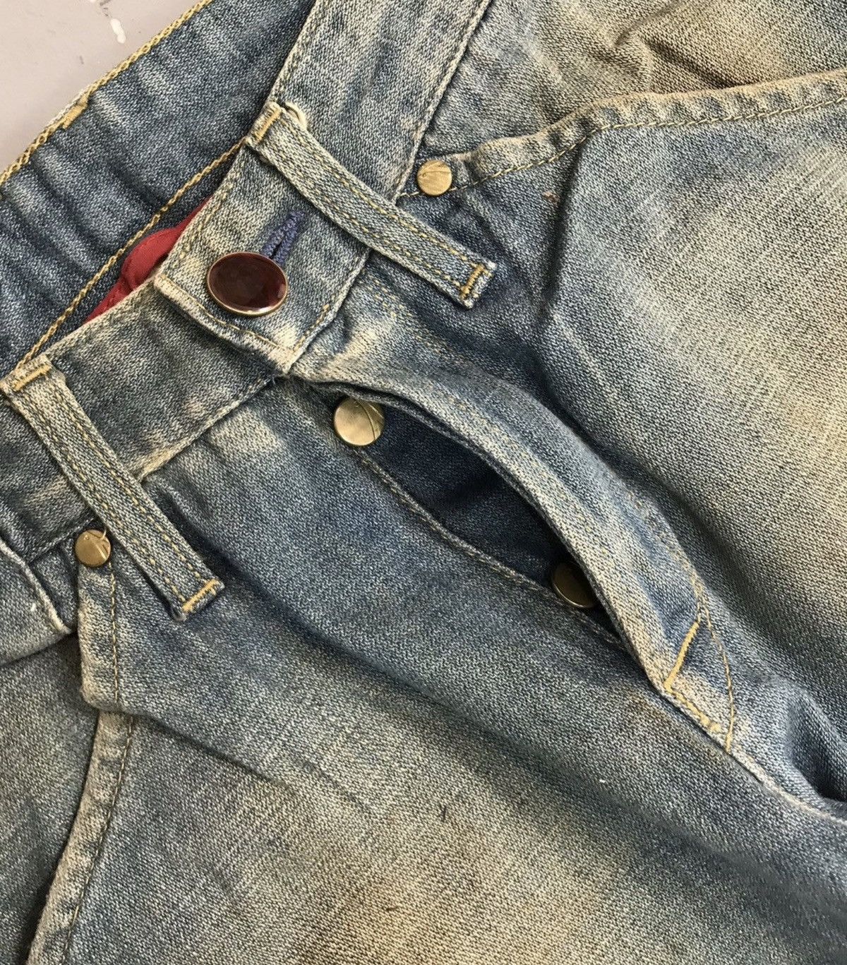 Levi's Vintage Levi’s engineer jeans denim Size US 30 / EU 46 - 4 Thumbnail