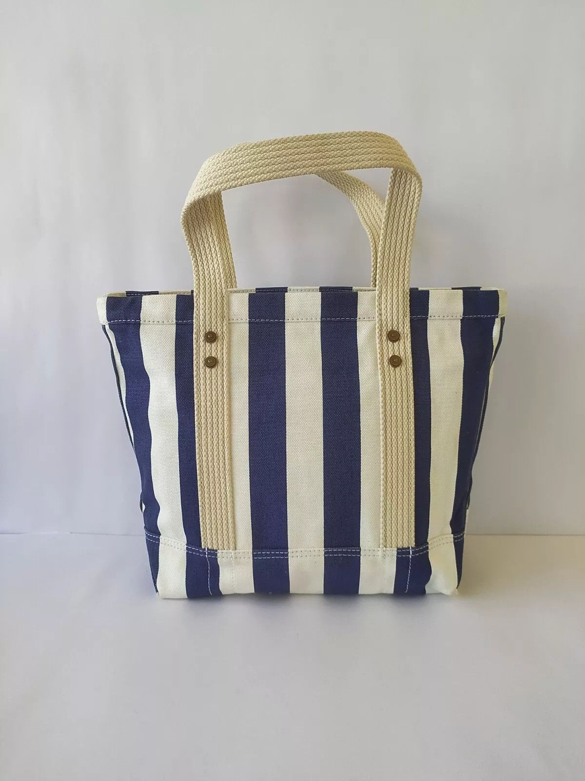 Polo Ralph Lauren Polo Ralph Lauren pony embroidered striped tote bag IFD 8019 Size ONE SIZE - 4 Thumbnail