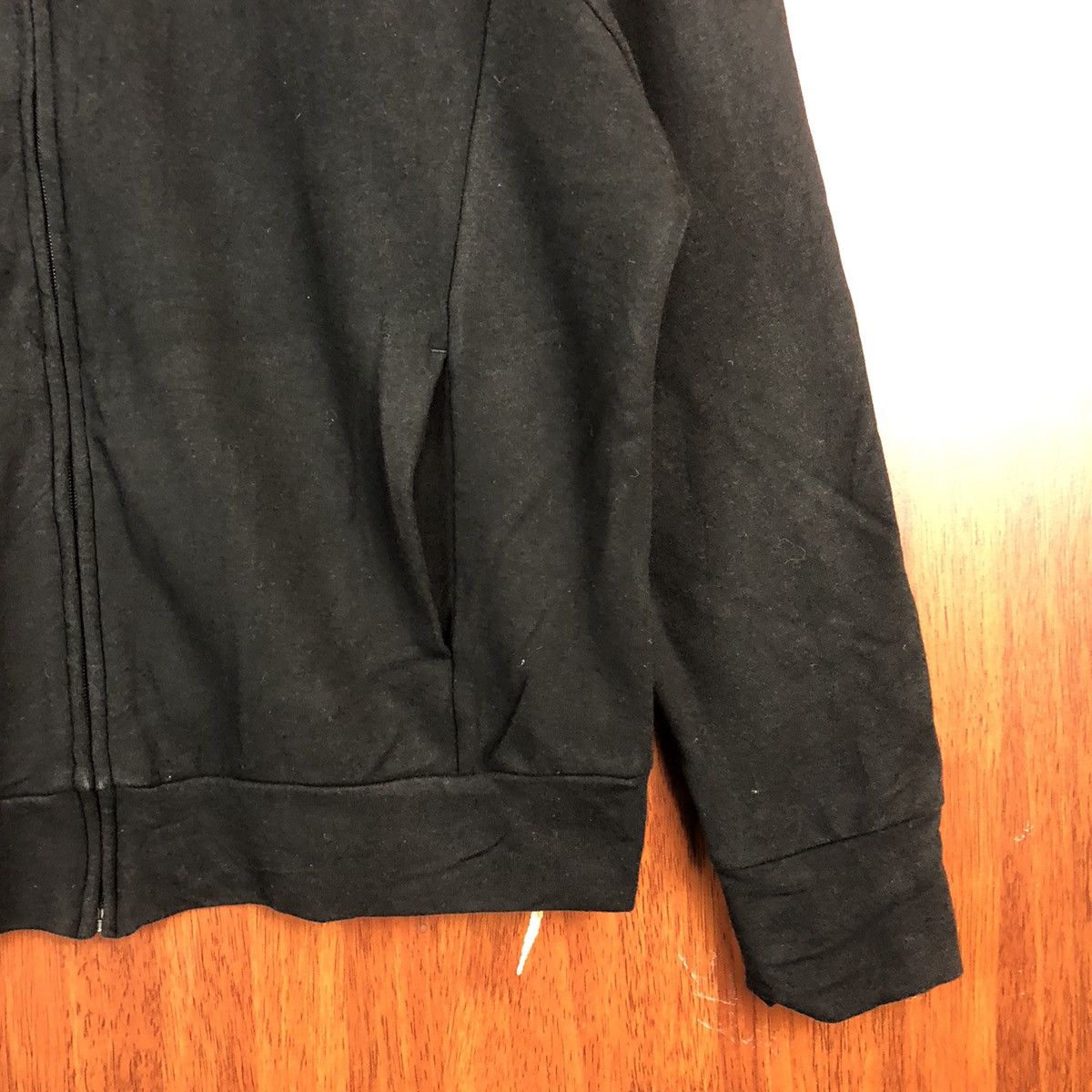 Uniqlo × Vintage Uniqlo Black Zipper Jacket #7550 Size US L / EU 52-54 / 3 - 8 Thumbnail