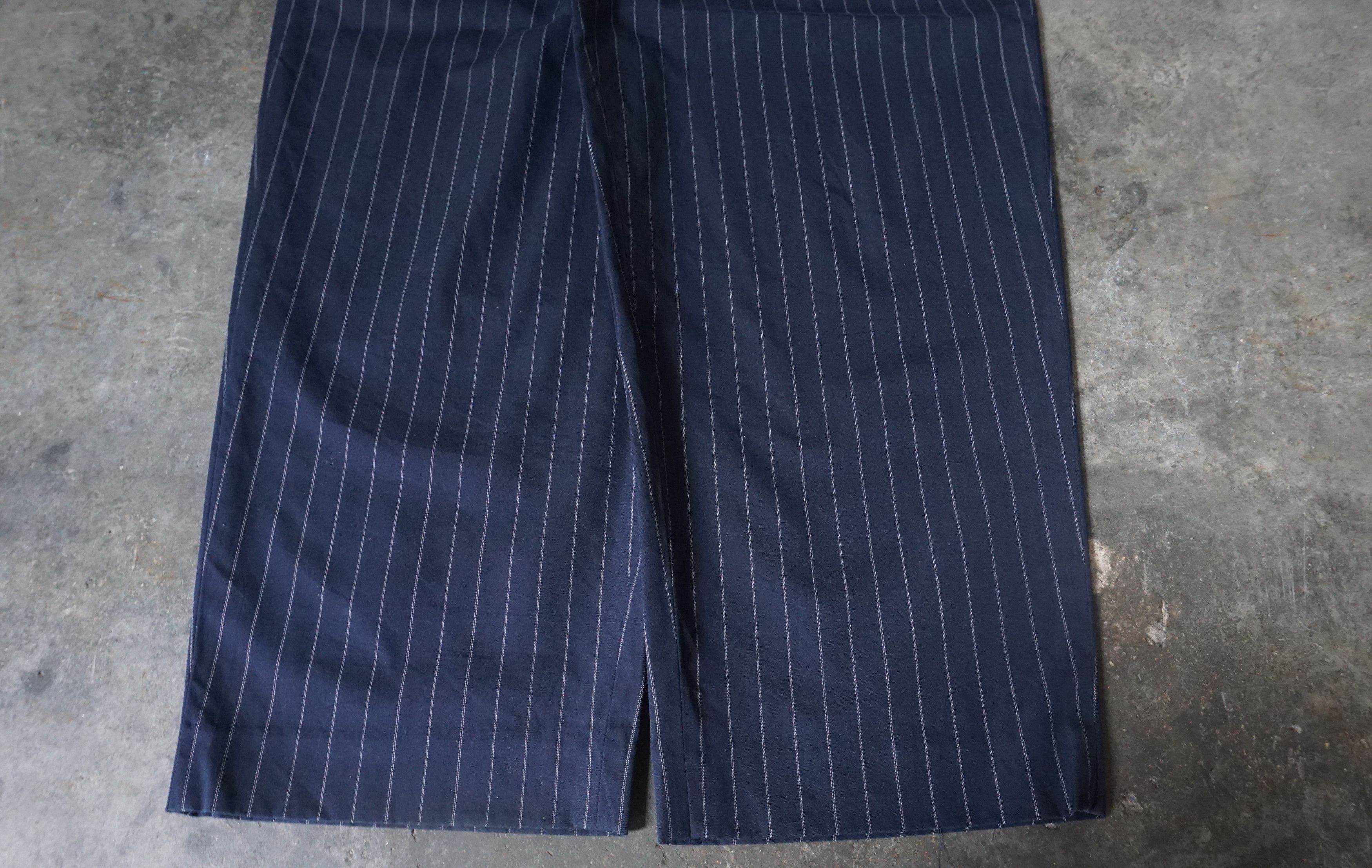 Japanese Brand DES PRES Women tripe Pants W29 Size 29" - 5 Thumbnail