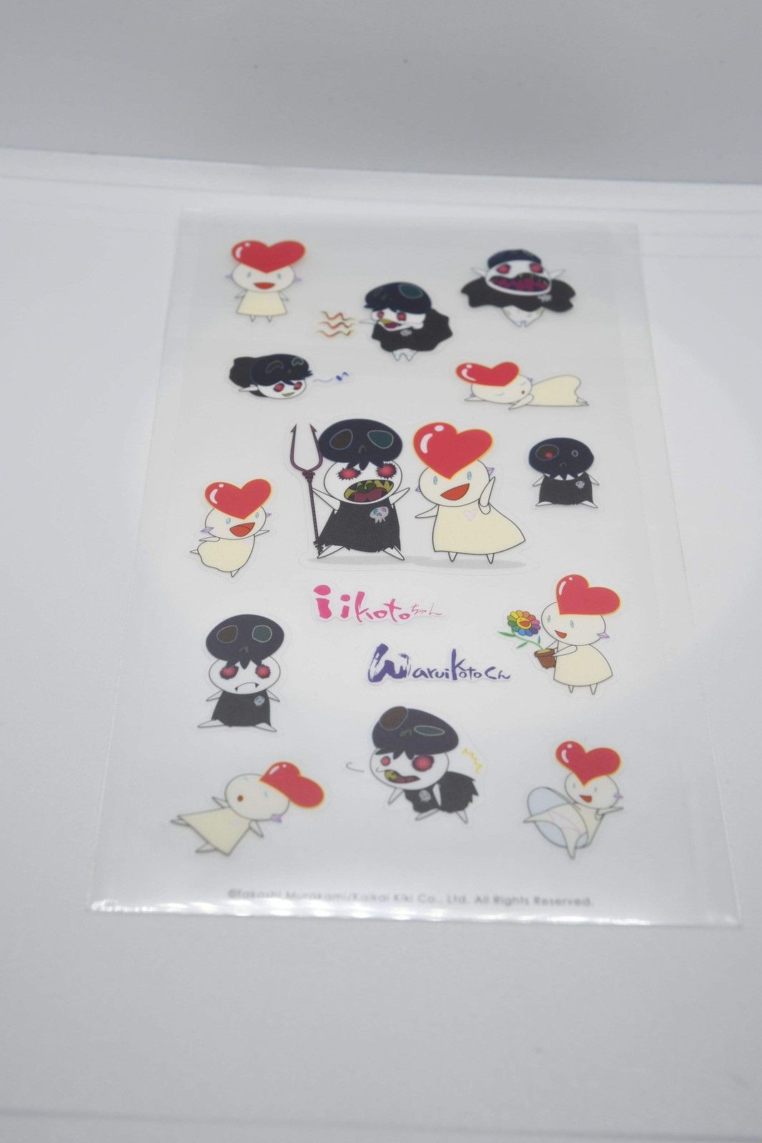 Takashi Murakami Takashi Murakami Iikoto-chan Waruikoto kun stickers Size ONE SIZE - 2 Thumbnail