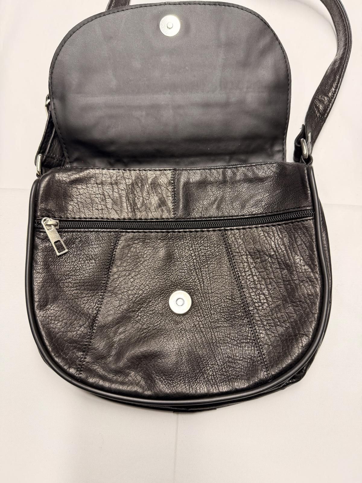 Other Genuine Leather Crossbody Bag – Minimal Vintage Style #053 Size ONE SIZE - 2 Thumbnail