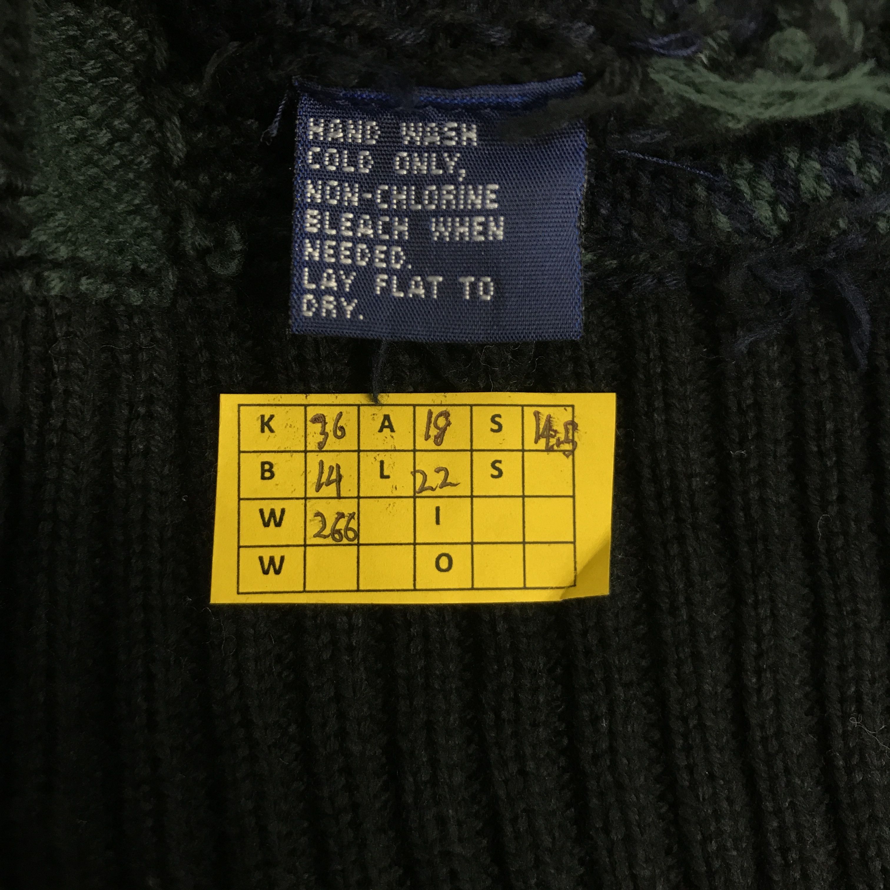 Polo Ralph Lauren Polo ralph lauren V-Neck design knitwear Tartan vest jacket Size US M / EU 48-50 / 2 - 7 Thumbnail