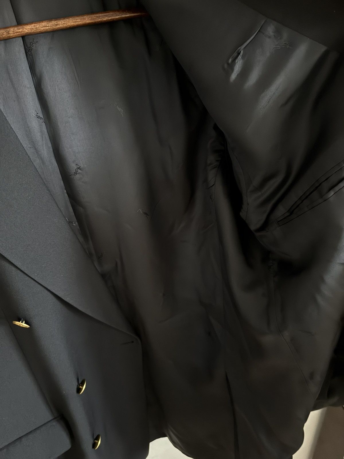 Yves Saint Laurent Yves Saint Laurent pour homme double breasted blazer. Size 52S - 11 Thumbnail