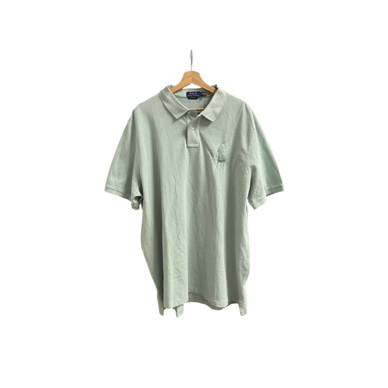 Polo Ralph Lauren Polo Ralph Lauren Big Pony Polo Shirt Green Size XXL Size US XXL / EU 58 / 5 - 1 Thumbnail