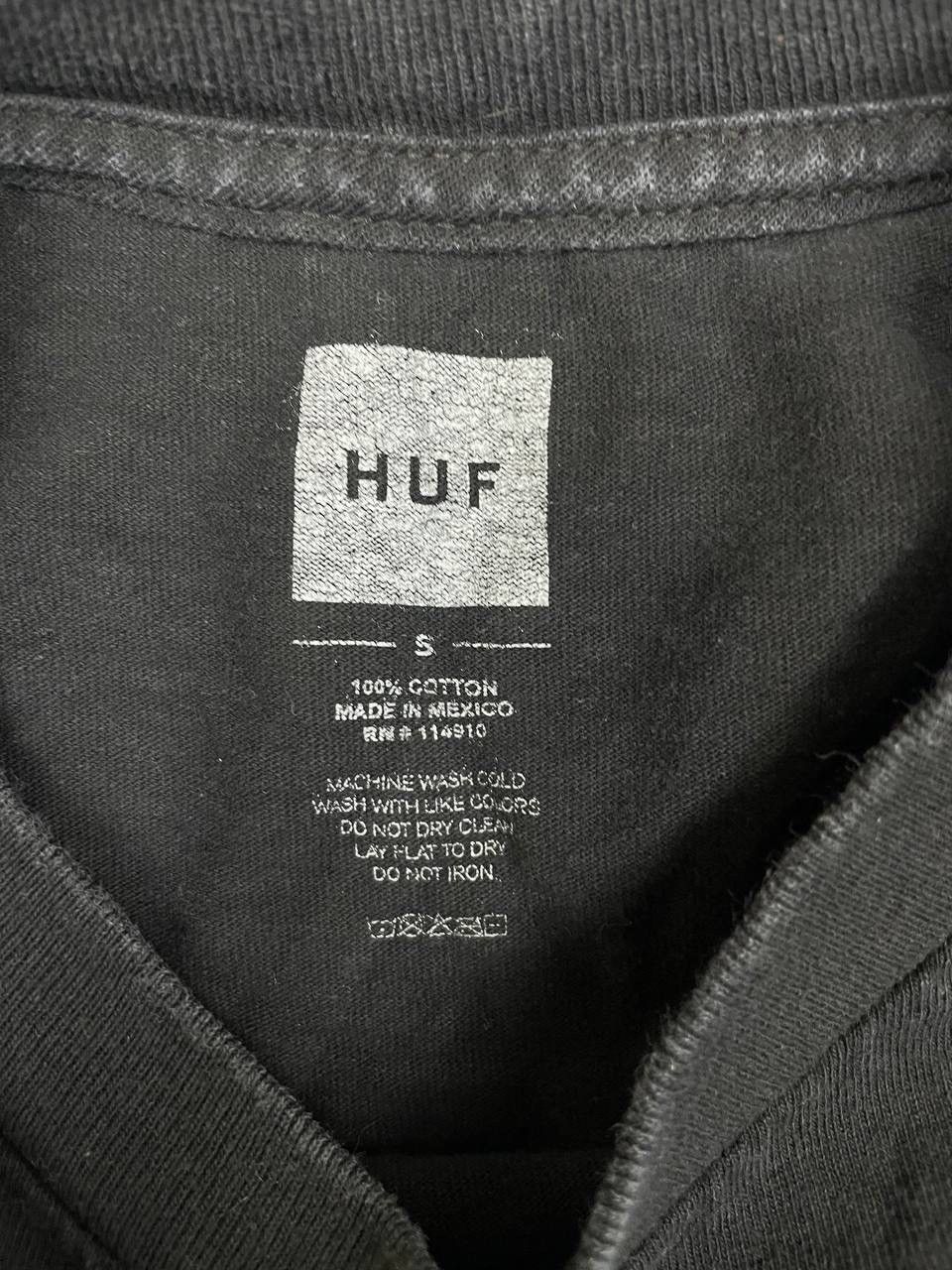 Huf HUF Men Long Sleeve T Shirt Black Casual Size S Size US S / EU 44-46 / 1 - 5 Thumbnail