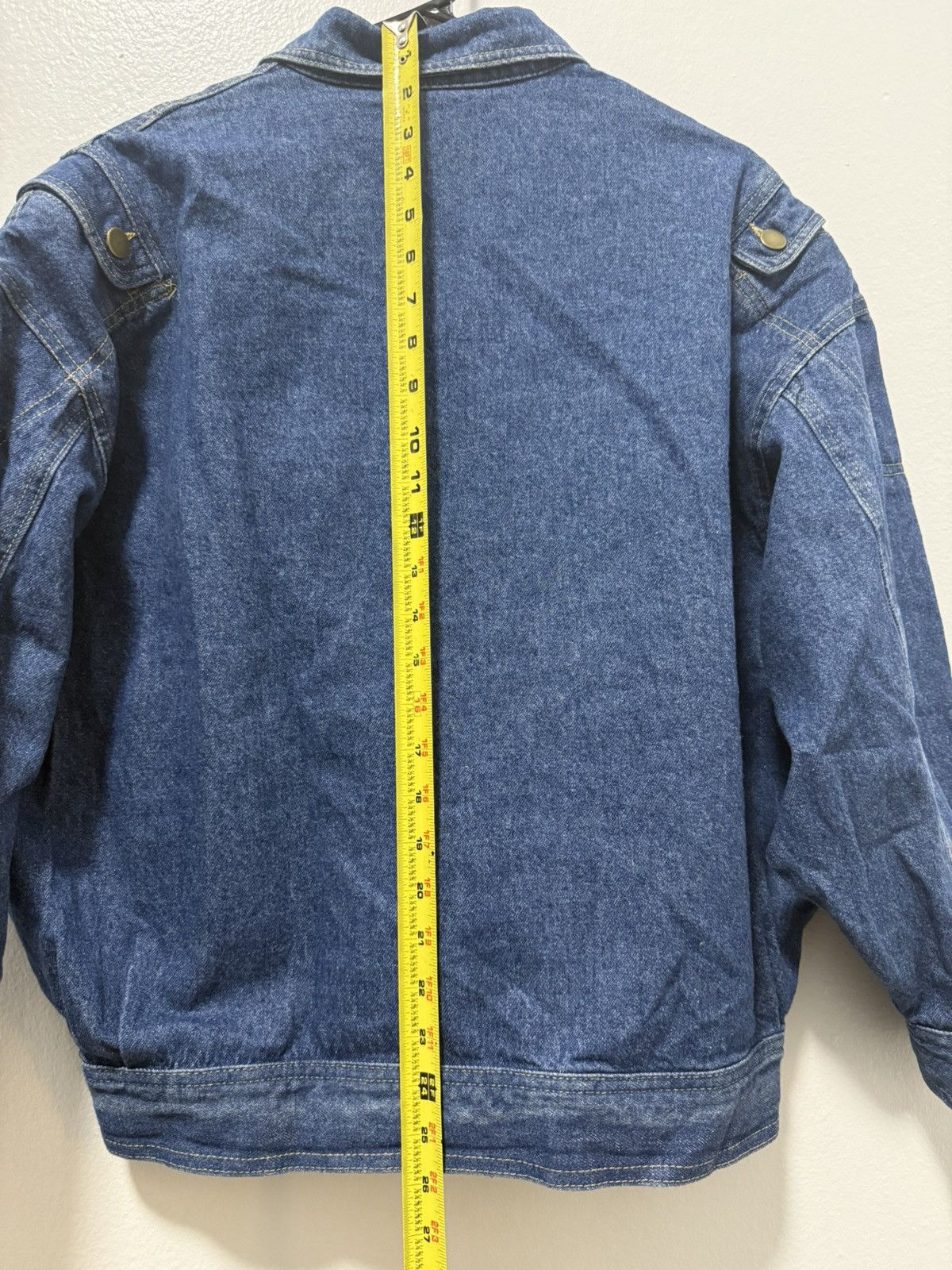 Other Vintage 80’s Missy Ritz blue denim jacket Size M / US 6-8 / IT 42-44 - 6 Thumbnail