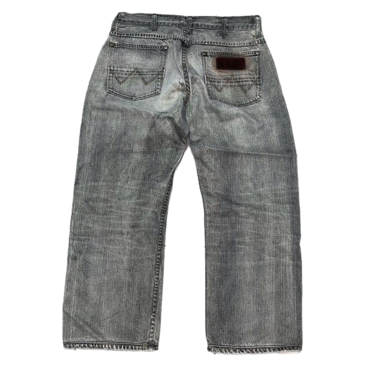 Vintage × Wrangler Wrangler Blue Bell Selvedge Denim RARE Size US 31 - 2 Thumbnail