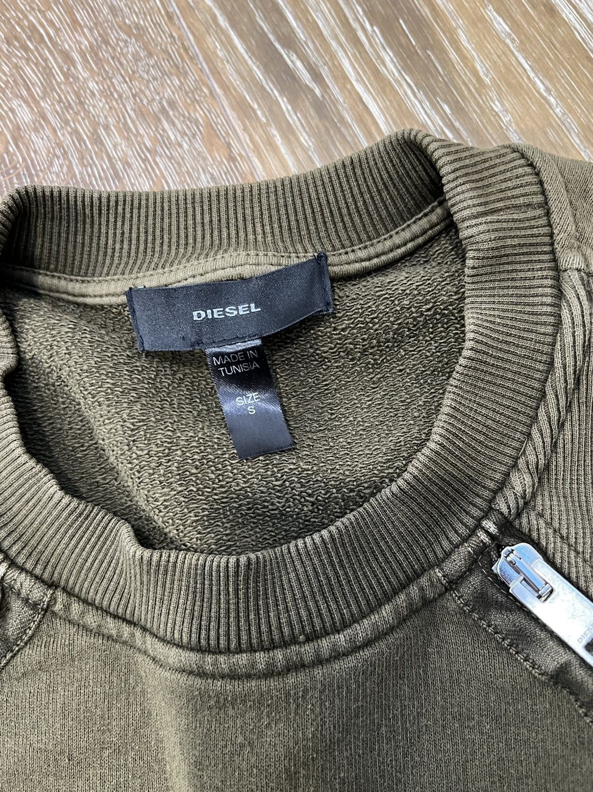 Diesel Diesel zipper crewneck Size S / US 4 / IT 40 - 3 Thumbnail