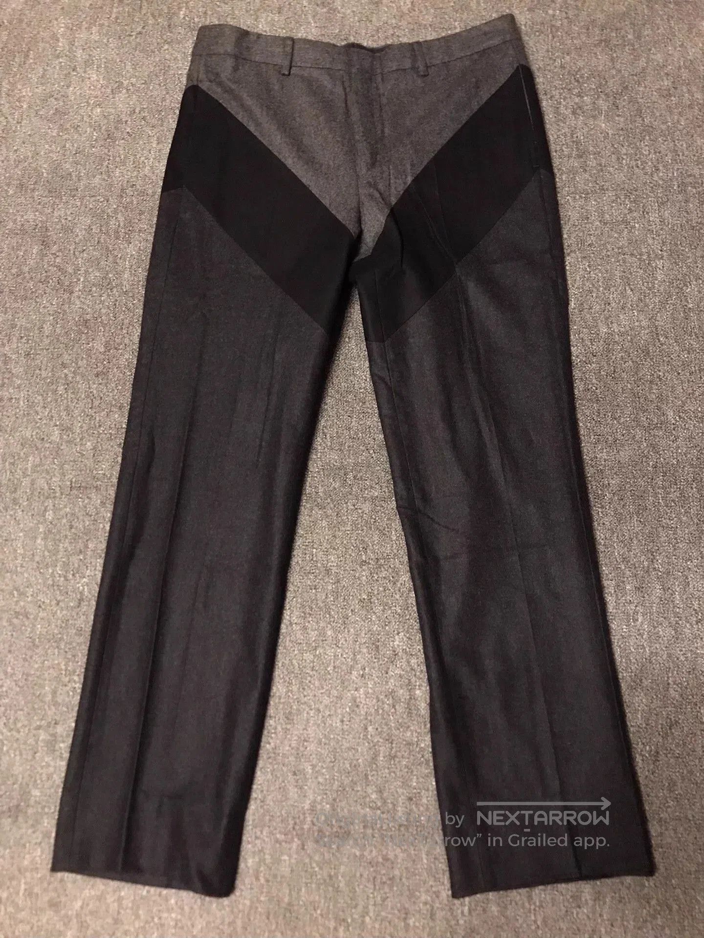 Givenchy Black Color Block Straight-Leg Casual Pants Size 36. Size US 36 / EU 52 - 1 Thumbnail