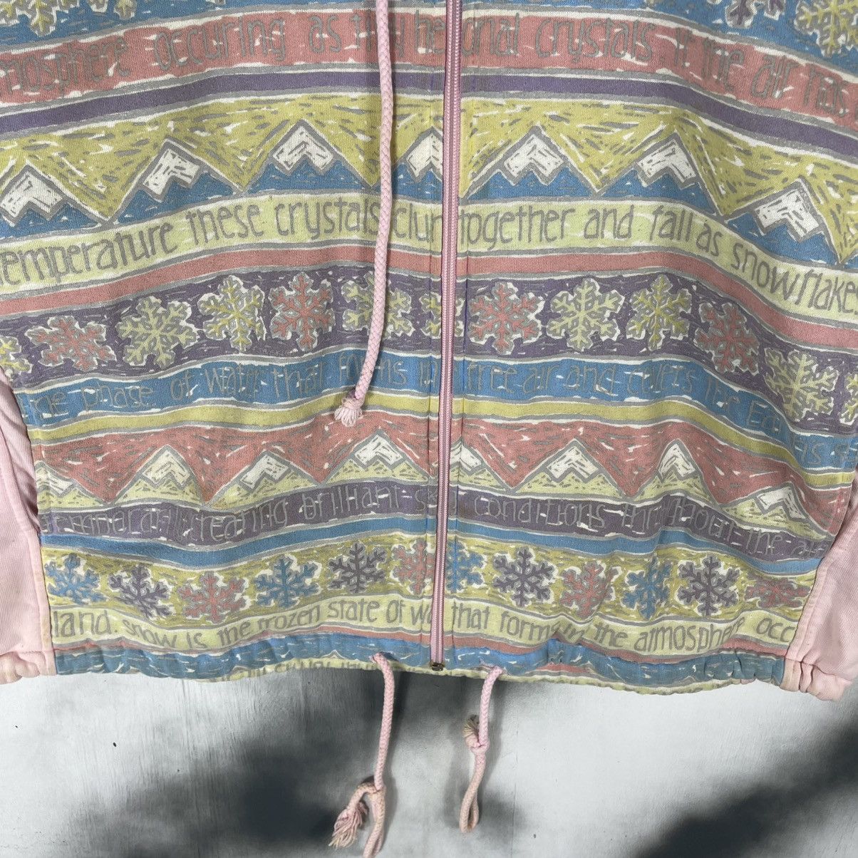 Arts & Science Vintage T&Ski Art design New Zealand Zipper Hooded Size US M / EU 48-50 / 2 - 2 Thumbnail