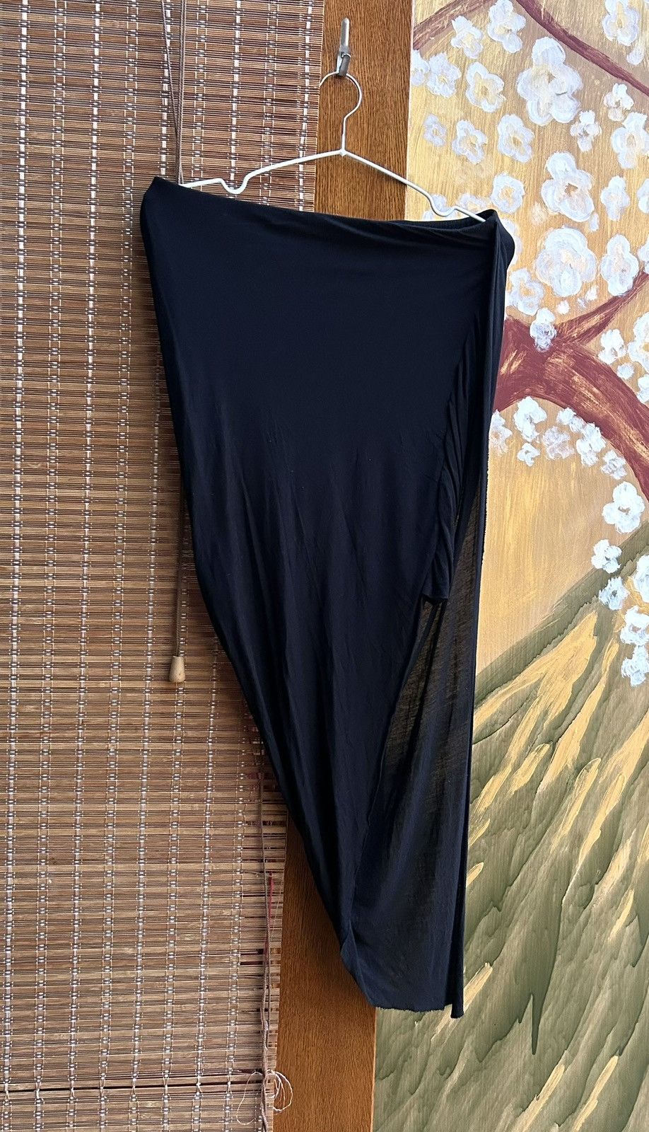 Helmut Lang Vintage Helmut Lang Asymmetrical Draped Skirt Sz S Size 26" / US 2 / IT 38 - 2 Thumbnail