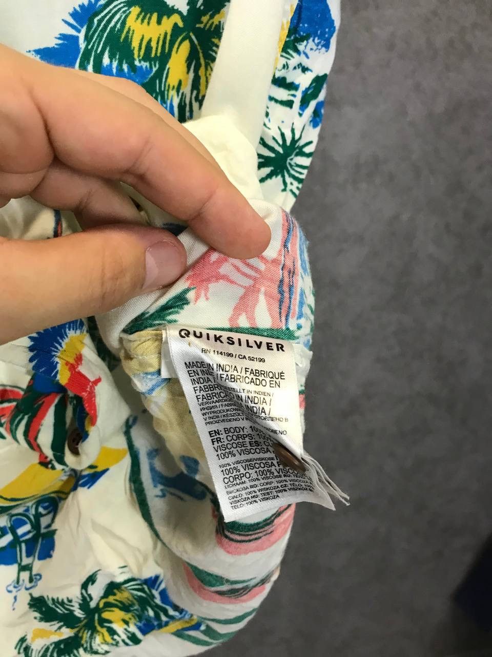 Quiksilver Quiksilver Hawaiian designer crazy shirt Size US XS / EU 42 / 0 - 4 Thumbnail