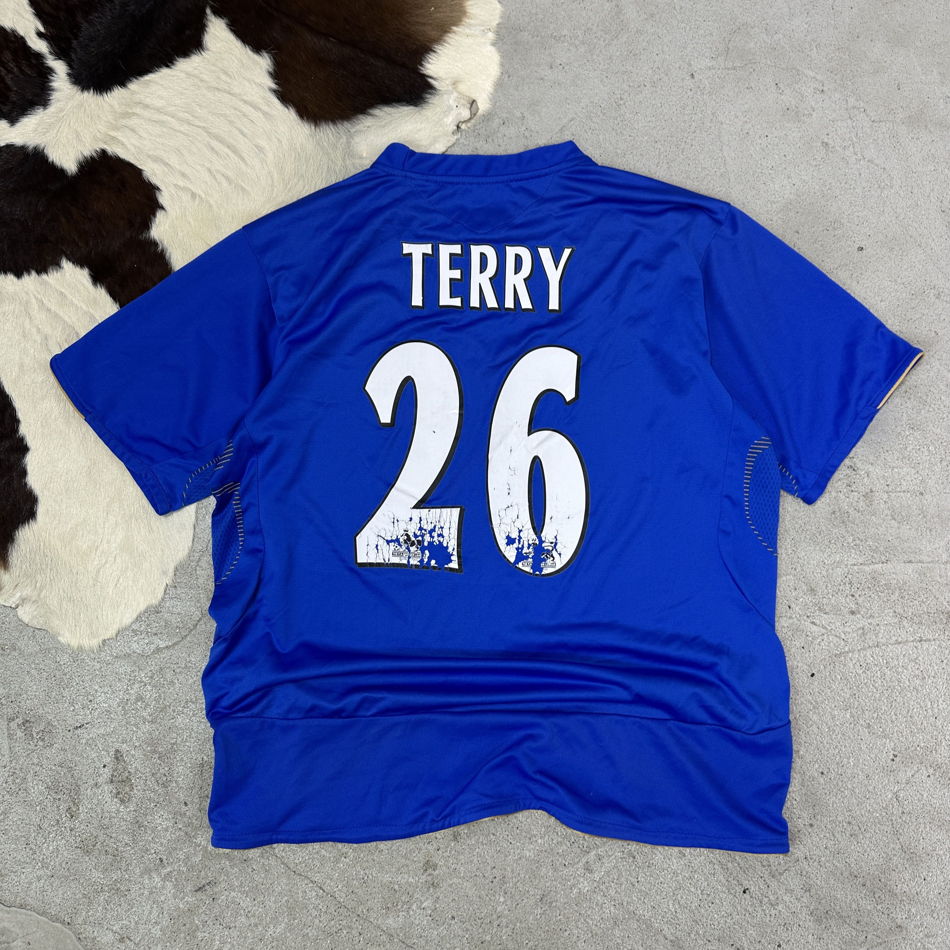 Umbro Vintage Sporty Umbro 05/06 Chelsea Terry Jersey Y2K Size US XL / EU 56 / 4 - 7 Thumbnail