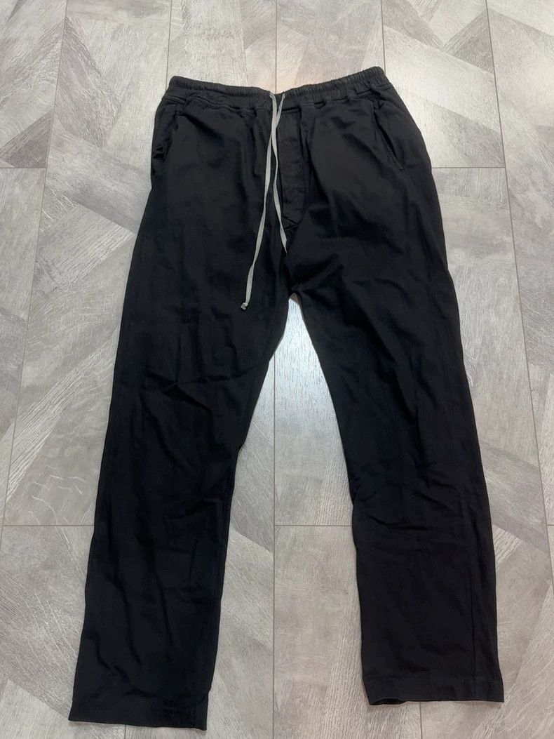Rick Owens Rick Owens Black Elastic Waist Casual Pants Size US 36 / EU 52 - 1 Thumbnail