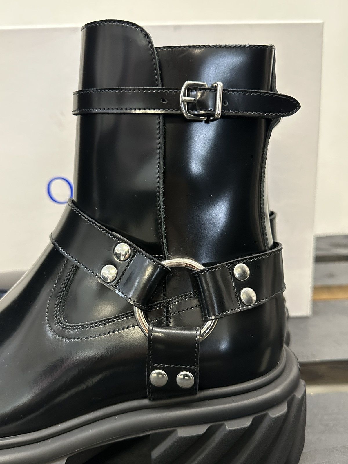 Tractor Harness Ankle Boots. Sz 42