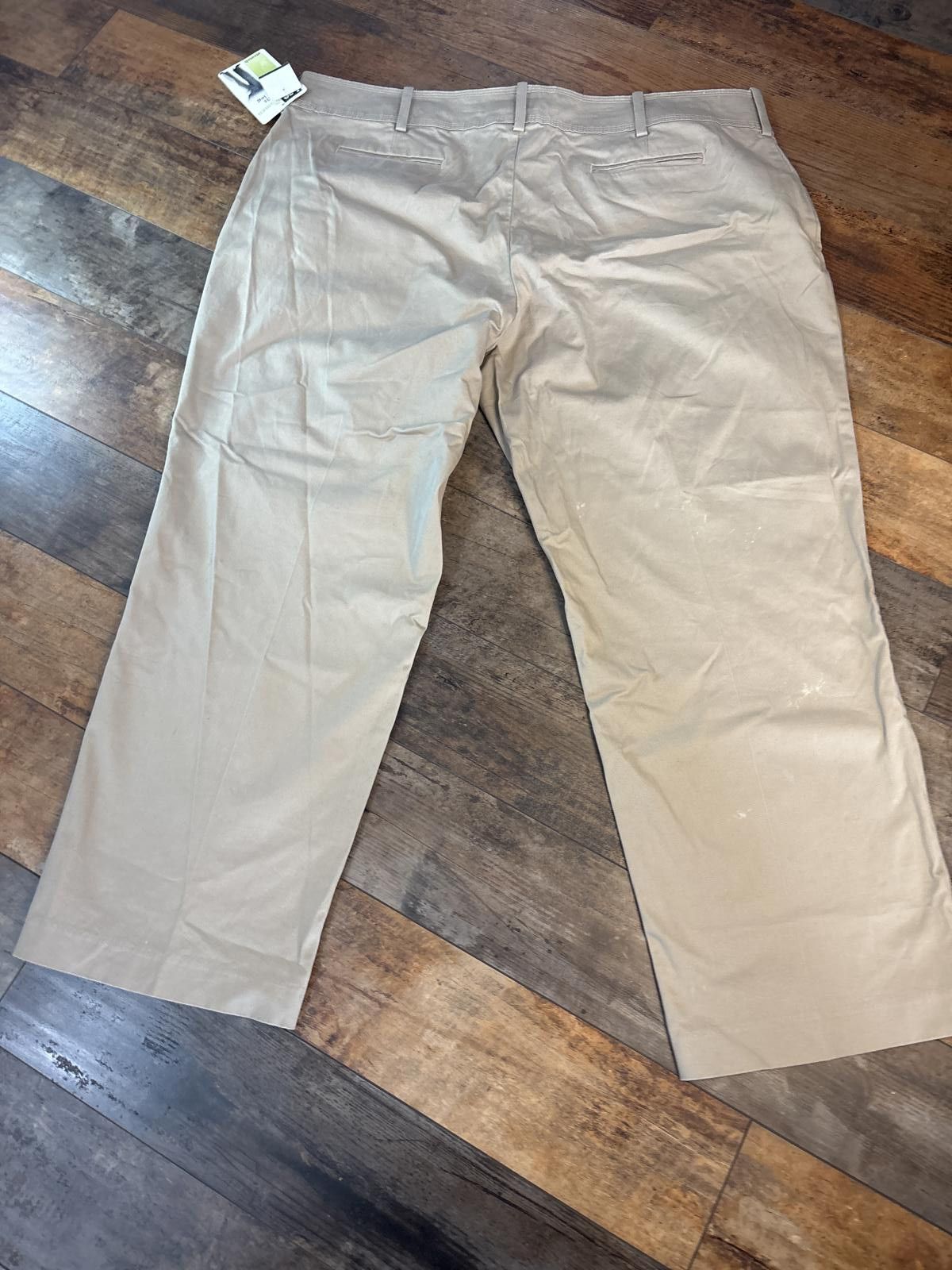 Lee Lee natural straight leg Women's Khaki Dress Pants Size 14 Size 23" - 8 Thumbnail