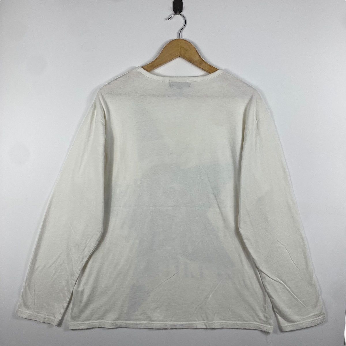 In The Attic × Japanese Brand IN THE ATTIC Homme Poem Graphic Long Sleeve Tee Shirt Size L / US 10 / IT 46 - 4 Thumbnail