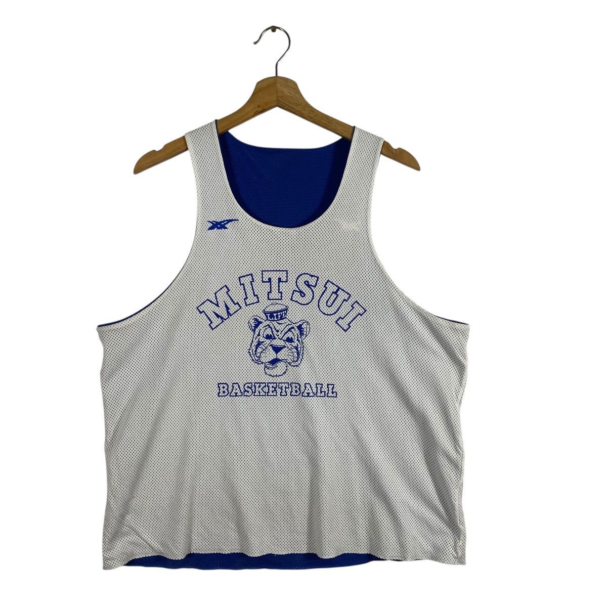 Japanese Brand Mitsui Basketball reversible mesh Jersey (fit size M) Size US M / EU 48-50 / 2 - 12 Thumbnail