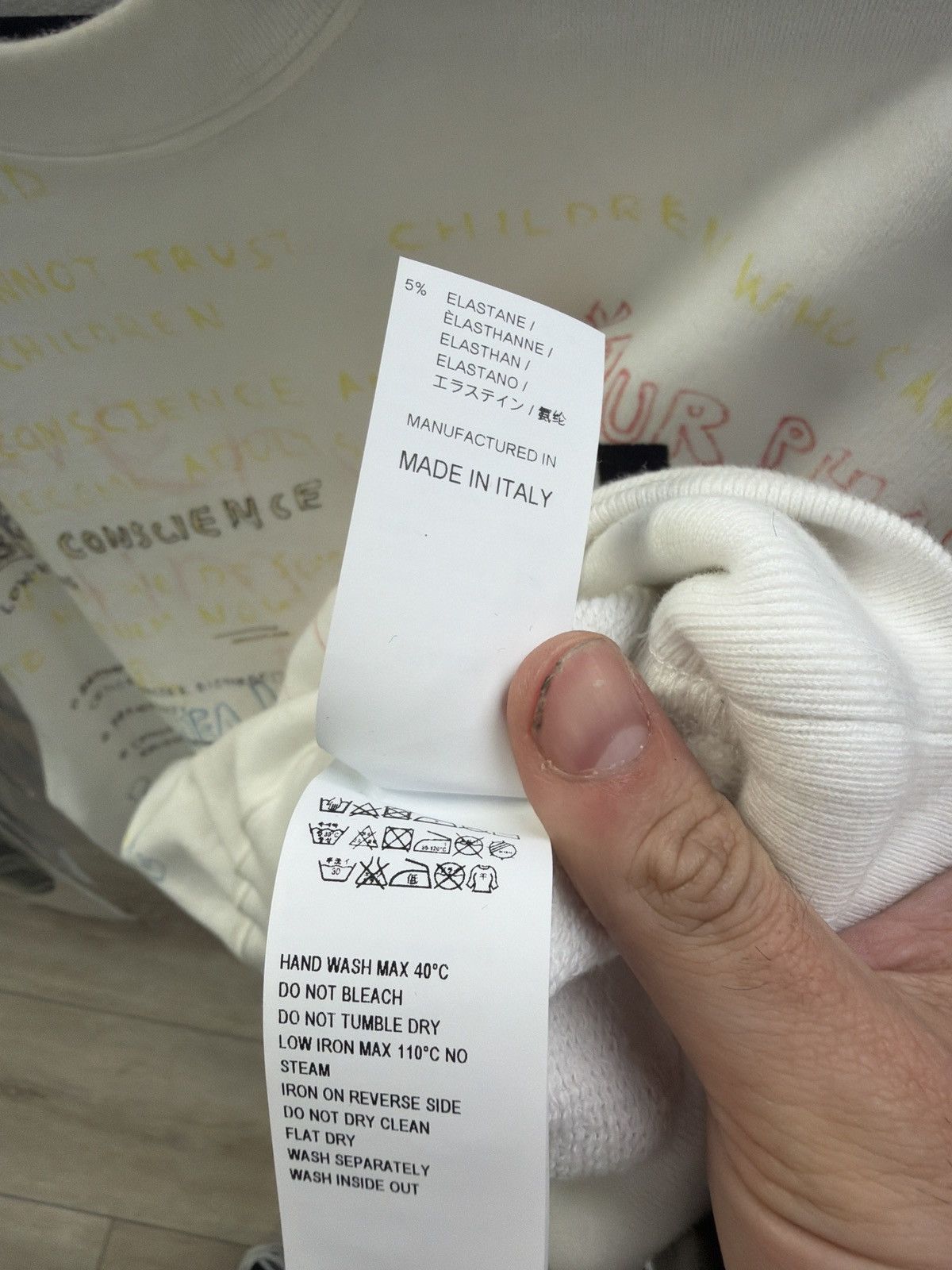 Adidas × Kanye West Graphic Sweatshirt Size US L / EU 52-54 / 3 - 7 Thumbnail