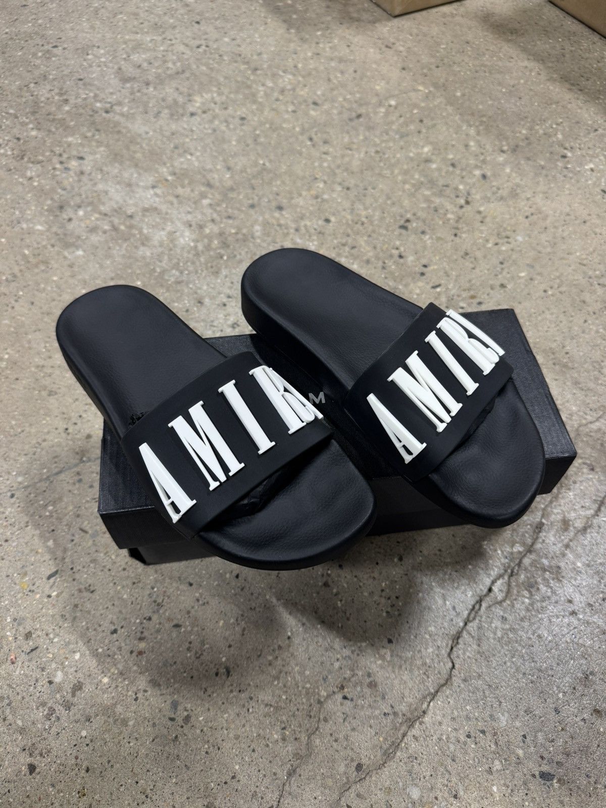 Amiri Amiri Pool Rubber Slides NEW 450$ Size US 6 / IT 36 - 2 Thumbnail