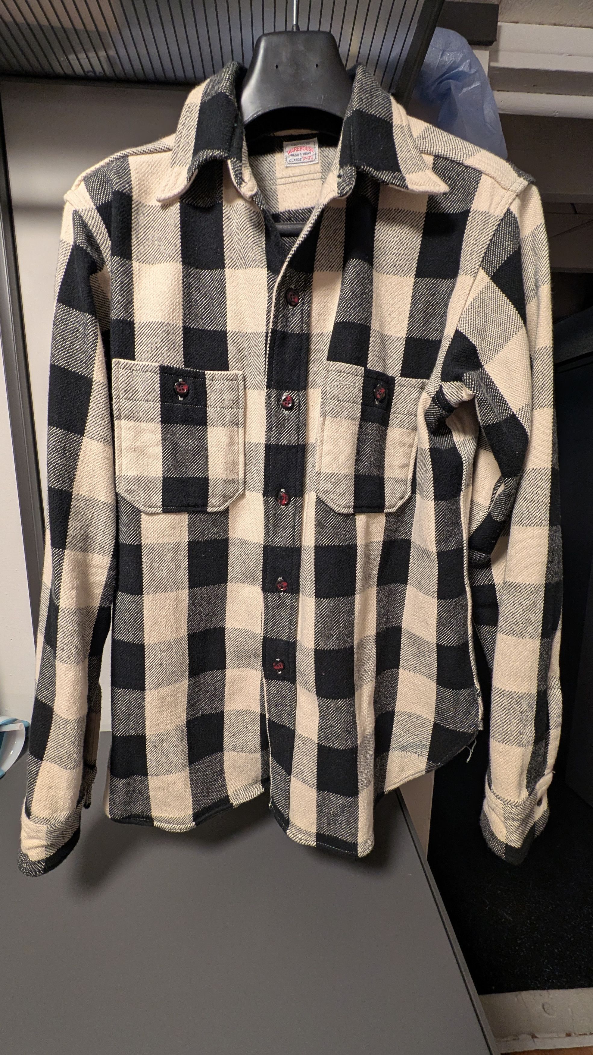 Warehouse & Co. One-Wash Flannel Size US XL / EU 56 / 4 - 1 Thumbnail